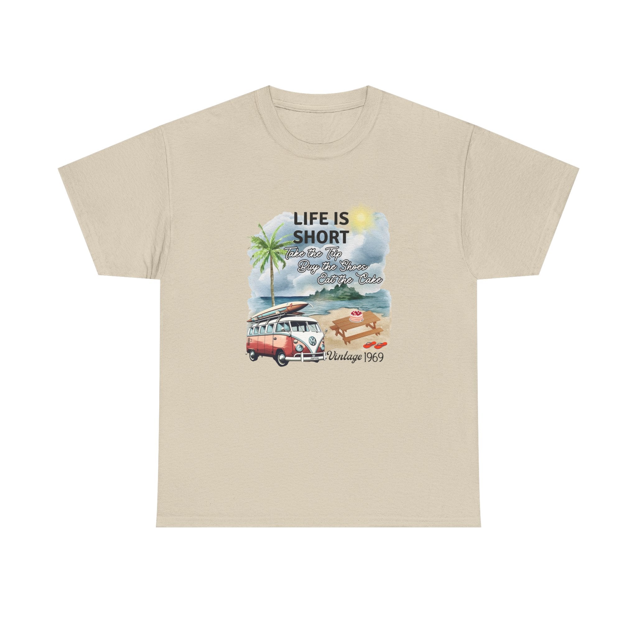 Life is Short - Unisex Heavy Cotton Tee