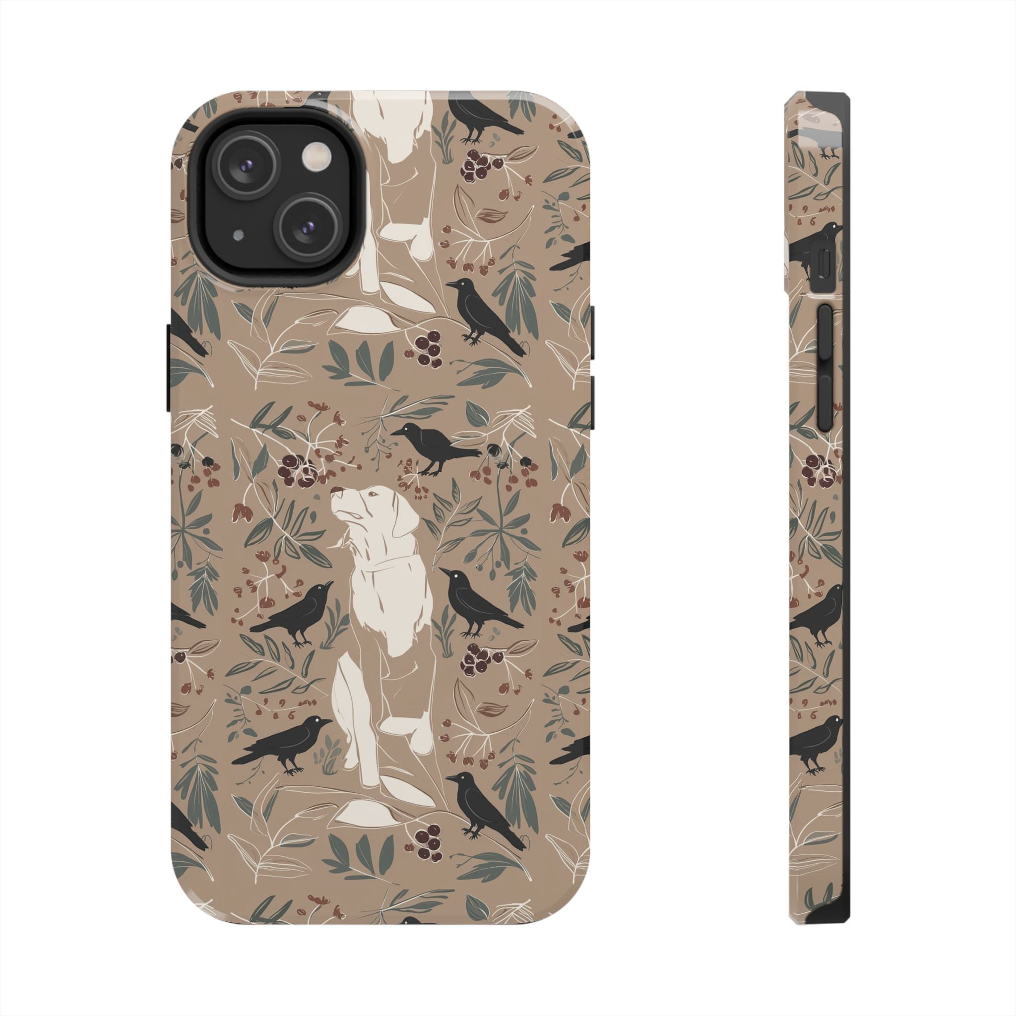 Nature's Dog Walk - Tough Case for iPhone 14, 15, 16 - Spruced Roost
