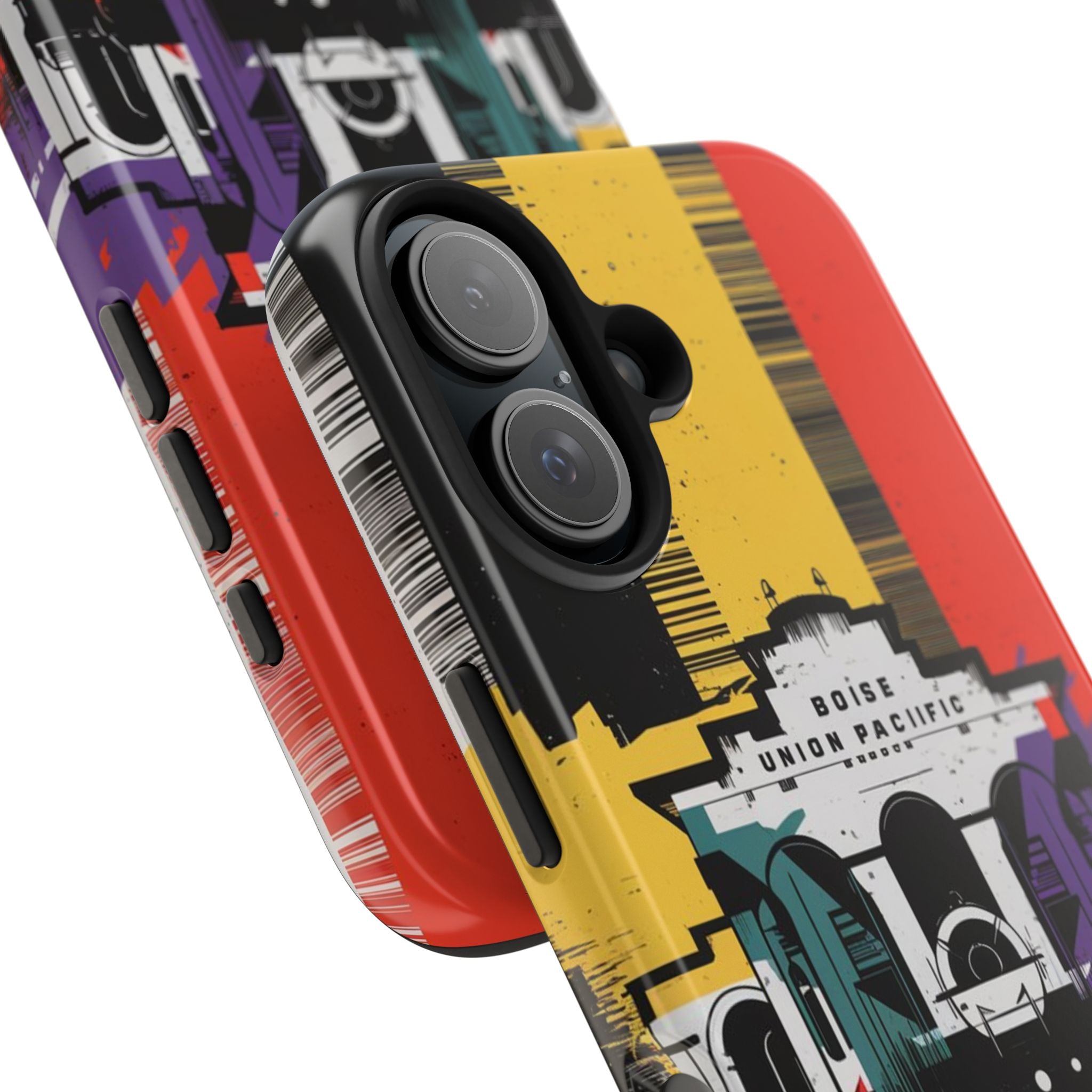 Boise Idaho Union Pacific Depot - Tough Case for iPhone 14, 15, 16 - Spruced Roost