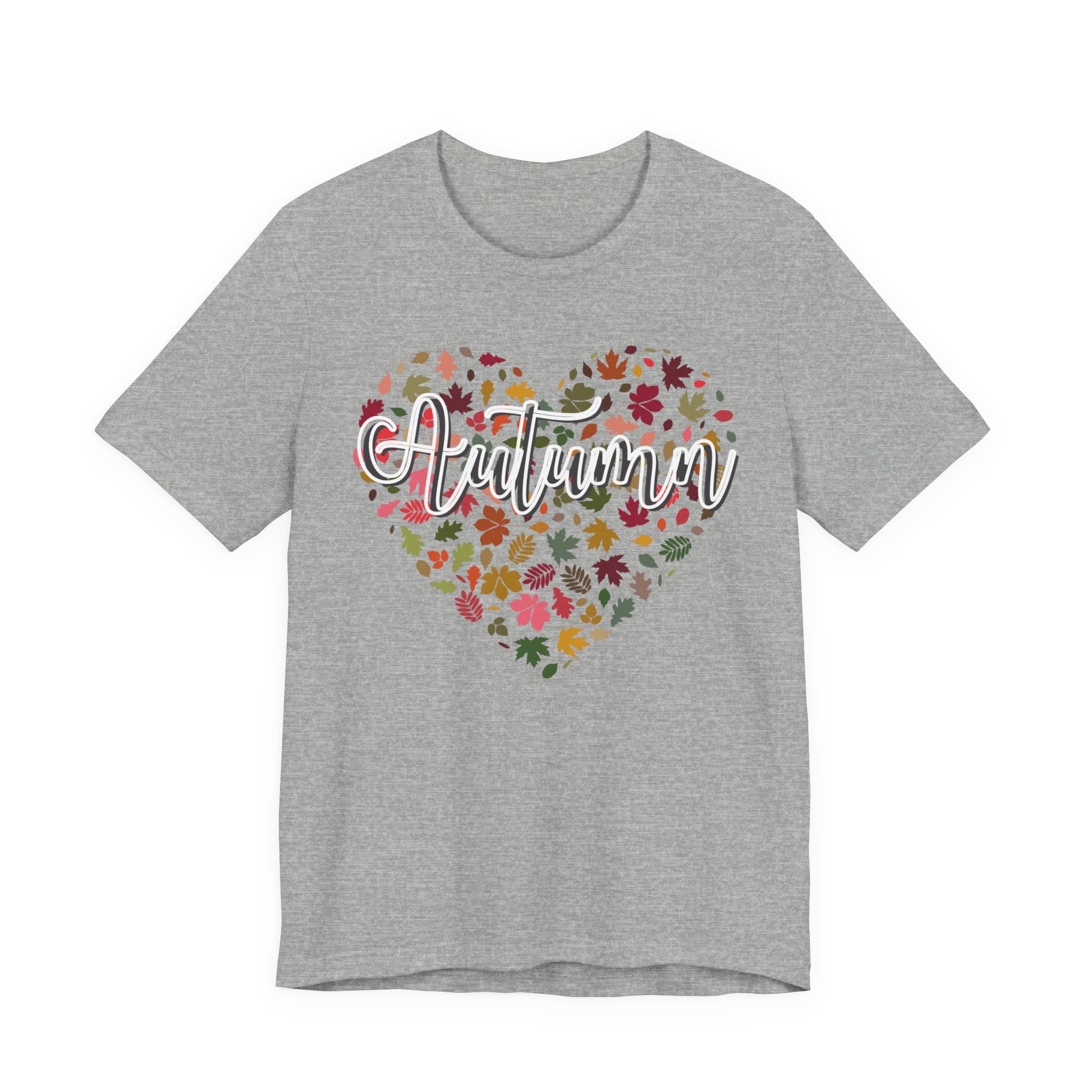 Autumn Love Heart Women's Jersey short sleeve tee