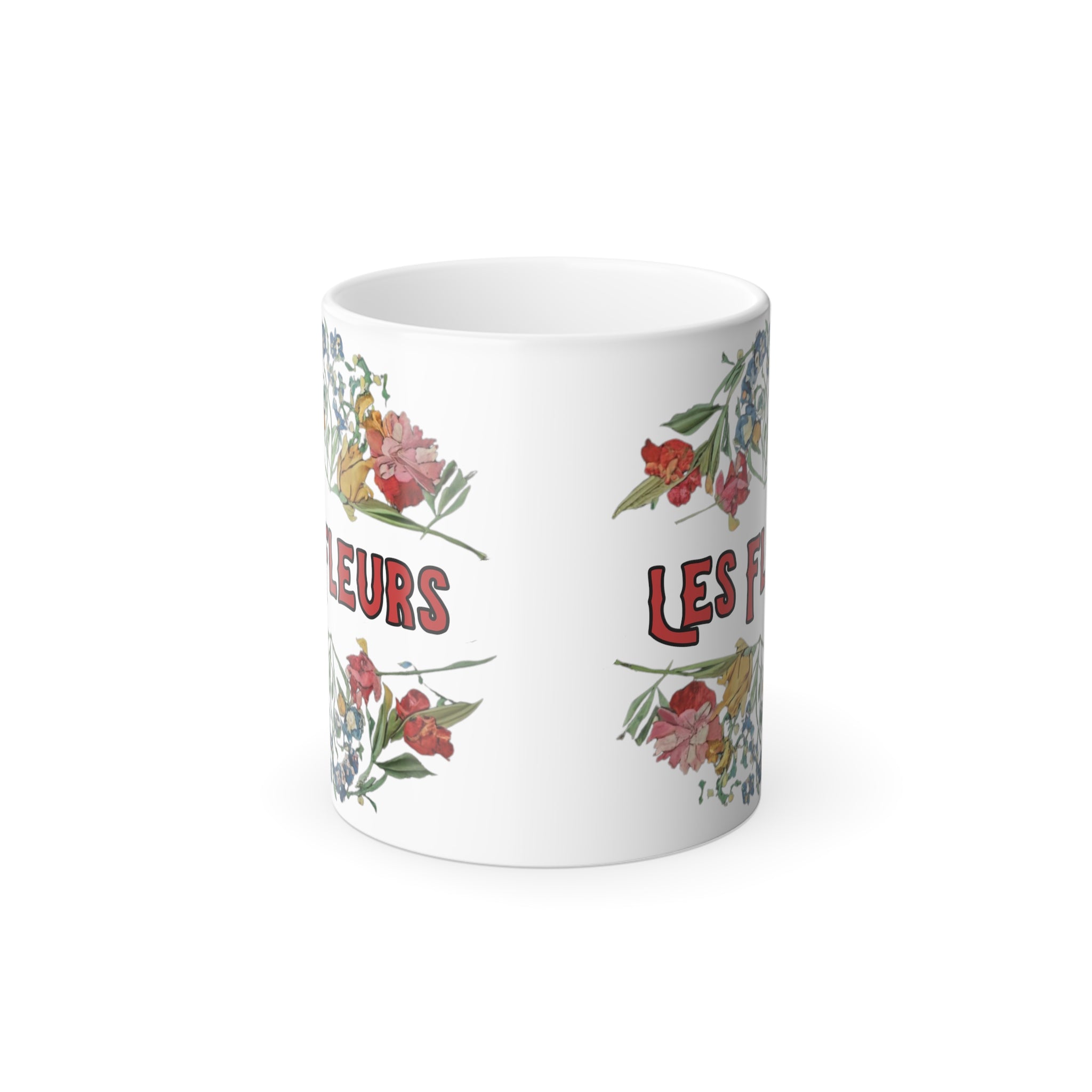 Les Fleurs - Color Morphing Mug, 11oz - Spruced Roost