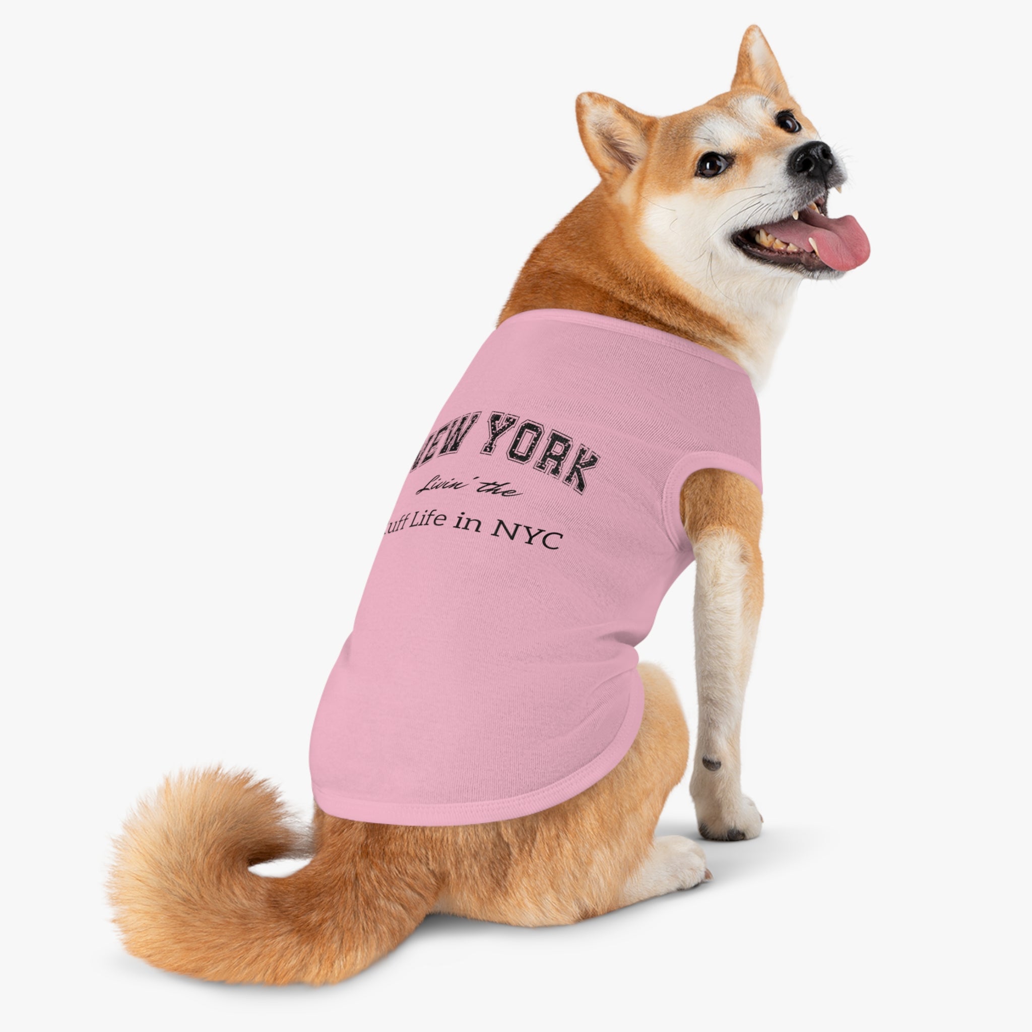 Ruff Life in New York - Stylish and Playful Dog Shirt