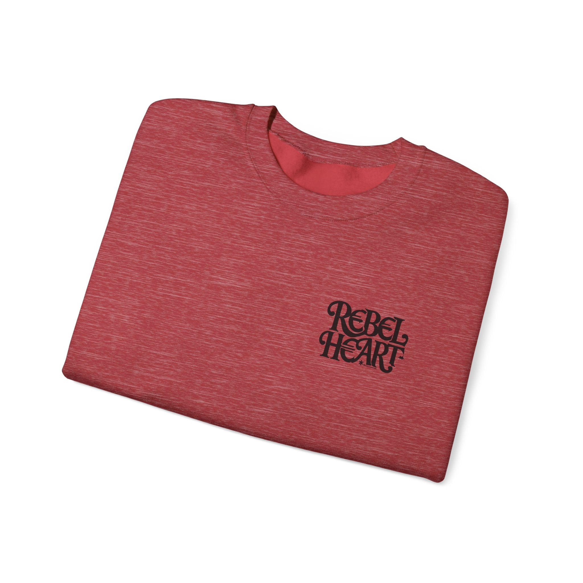 Rebel Heart - Unisex Heavy Blend™ Crewneck Sweatshirt for Everyday Wear