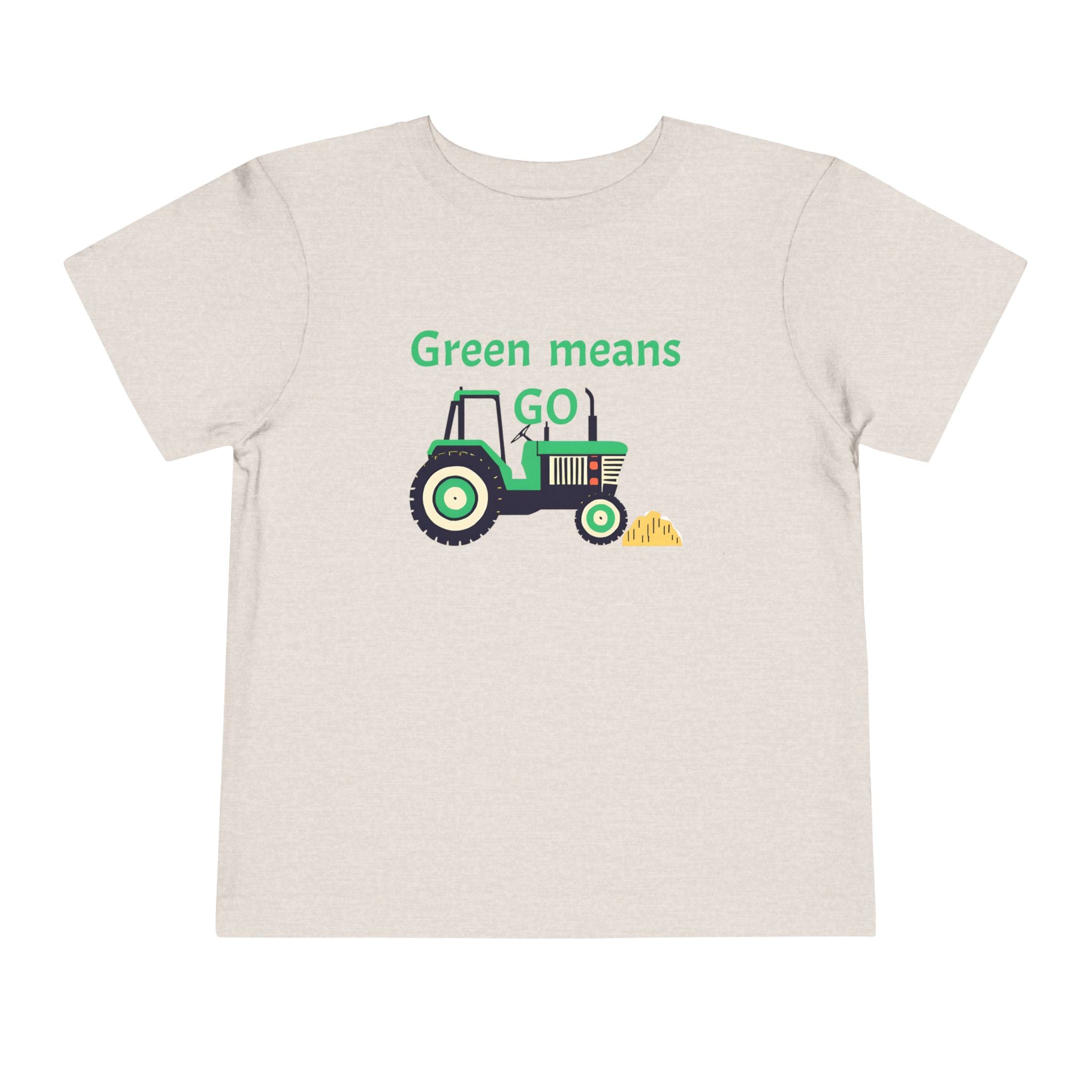 Tractor Green Means Go - Kids' T-Shirt - 2T, 3T, 4T, 5T