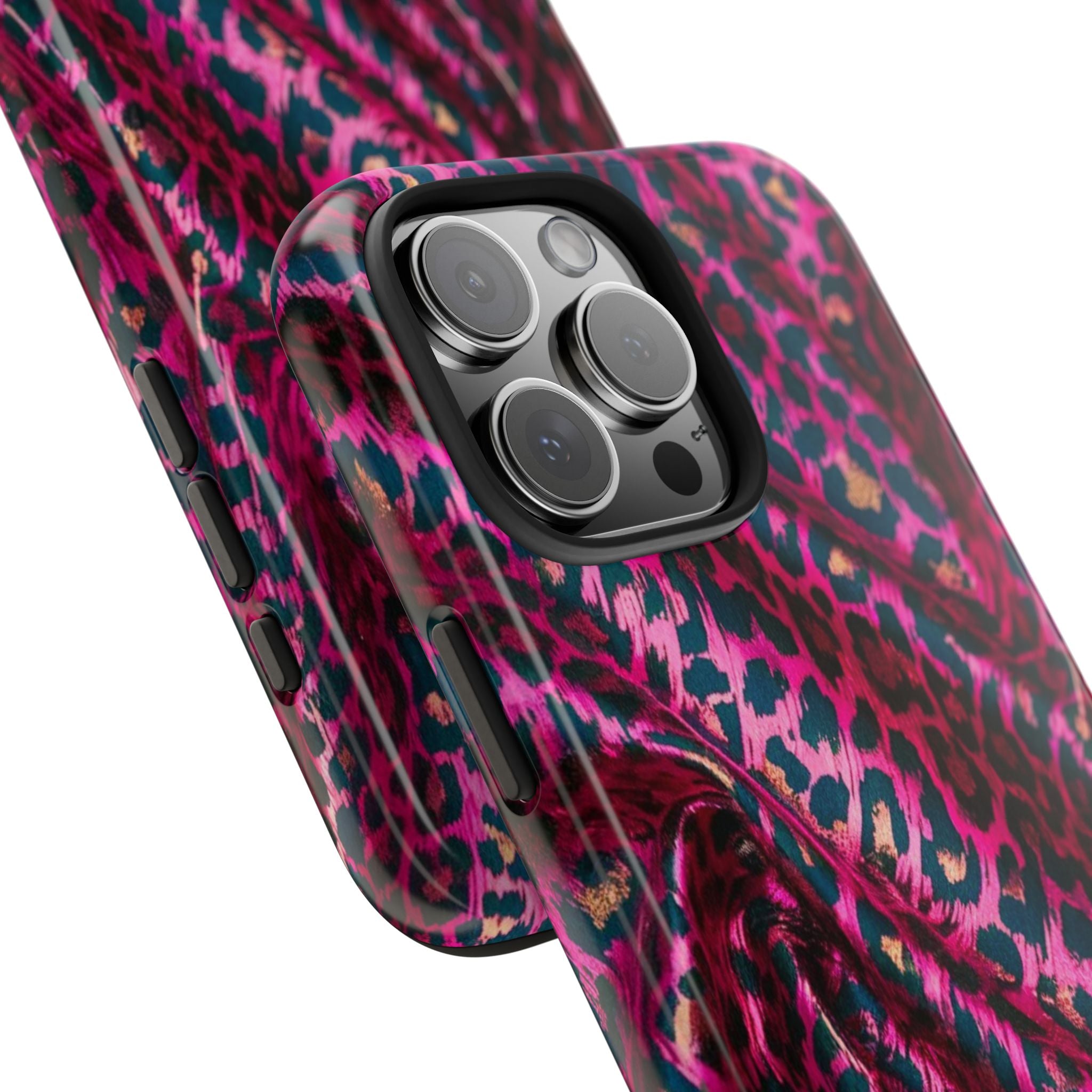 Leopard Lame' - Tough Case for iPhone 14, 15, 16