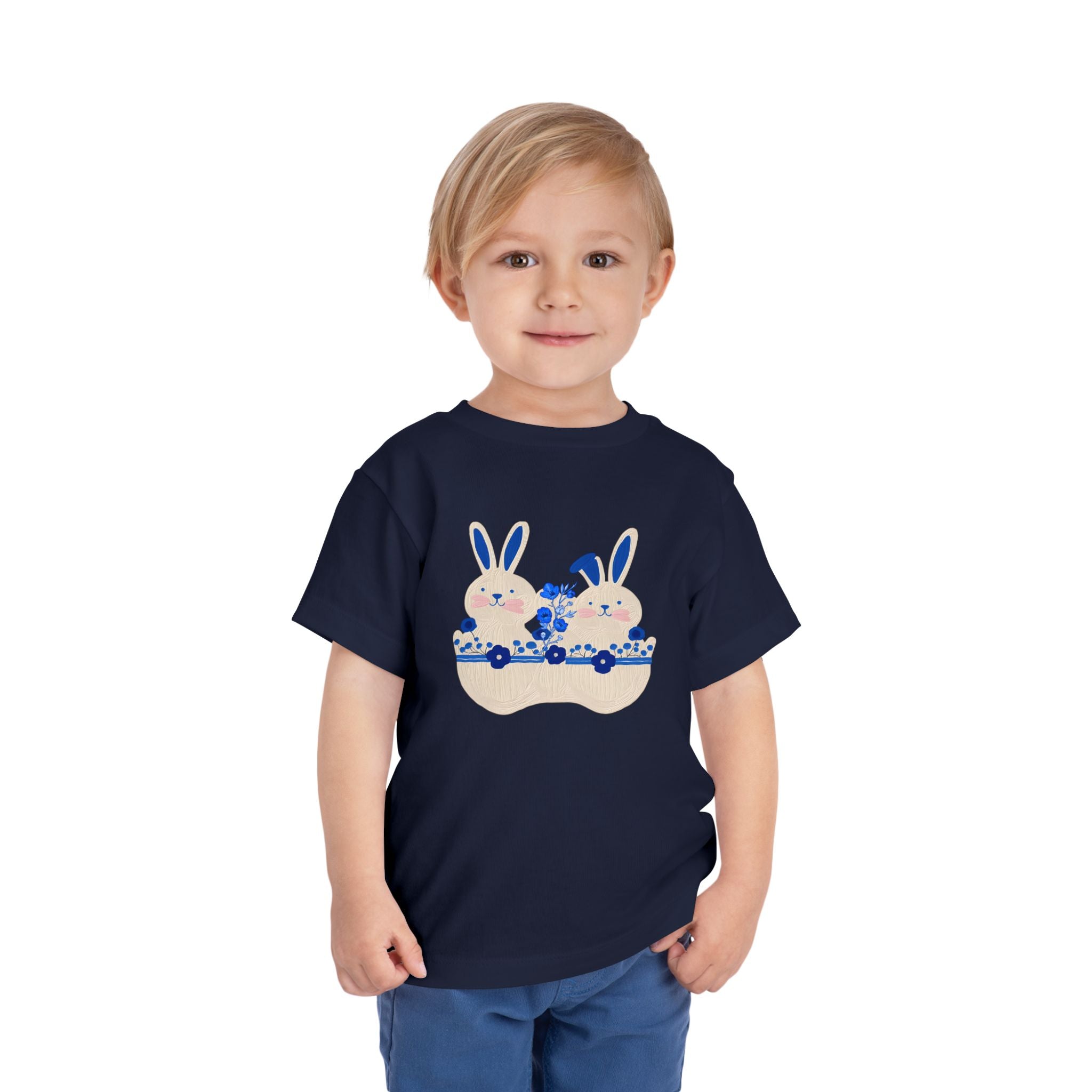Royal Bunnies Blue - Kids' T-Shirt - 2T, 3T, 4T, 5T