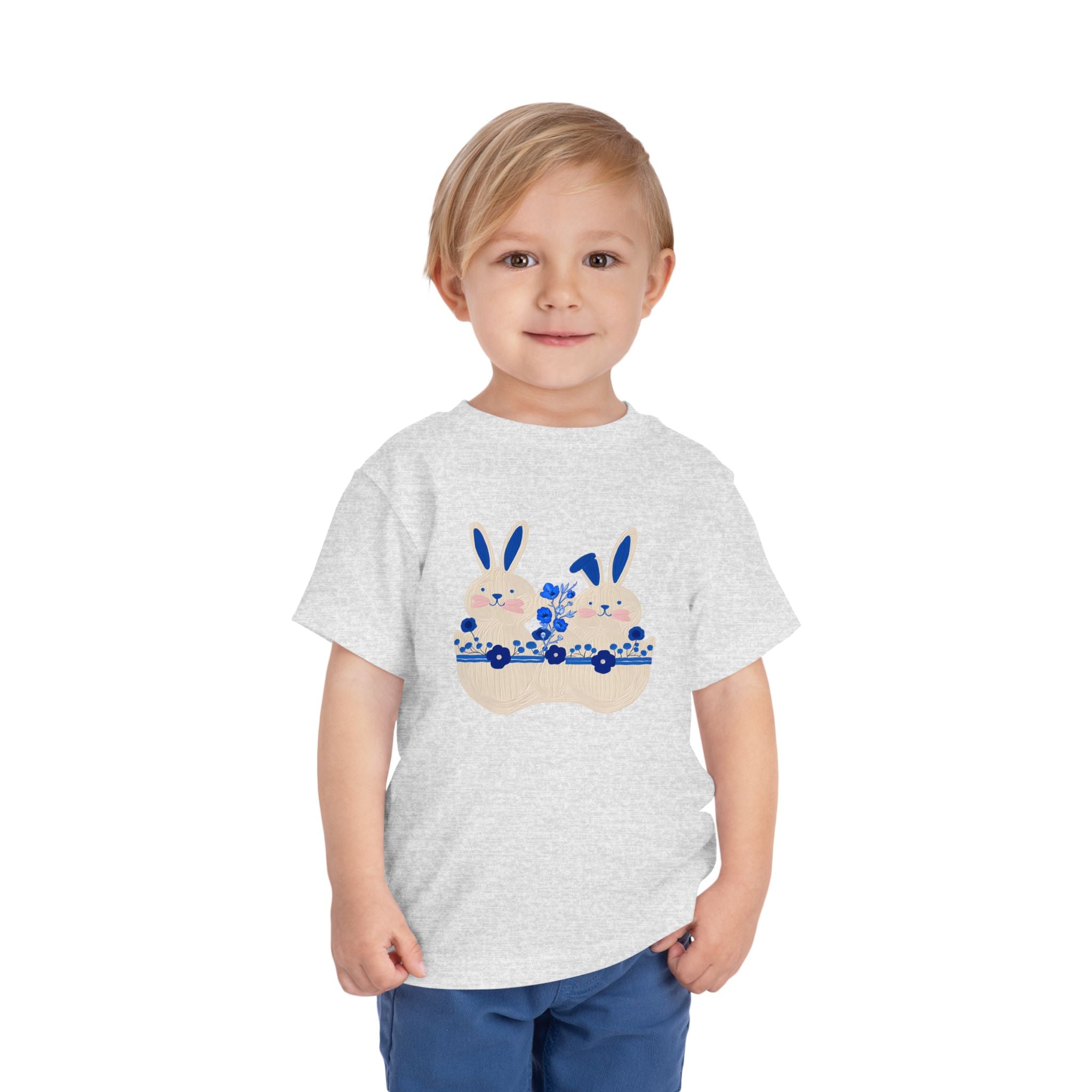 Royal Bunnies Blue - Kids' T-Shirt - 2T, 3T, 4T, 5T