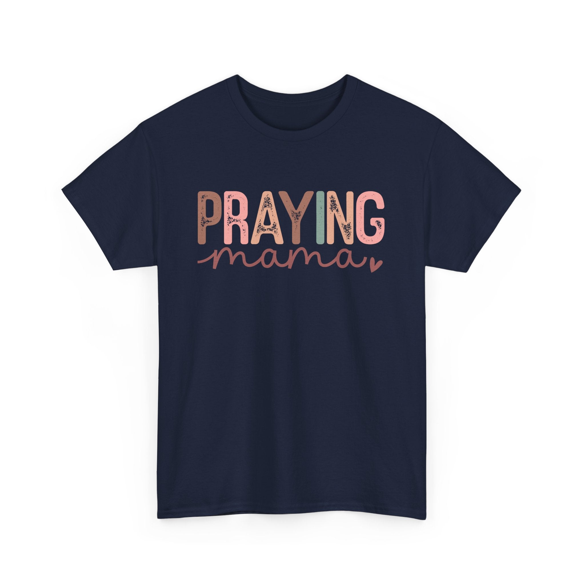 Praying Mama Colorful Unisex Heavy Cotton Tee - Spruced Roost
