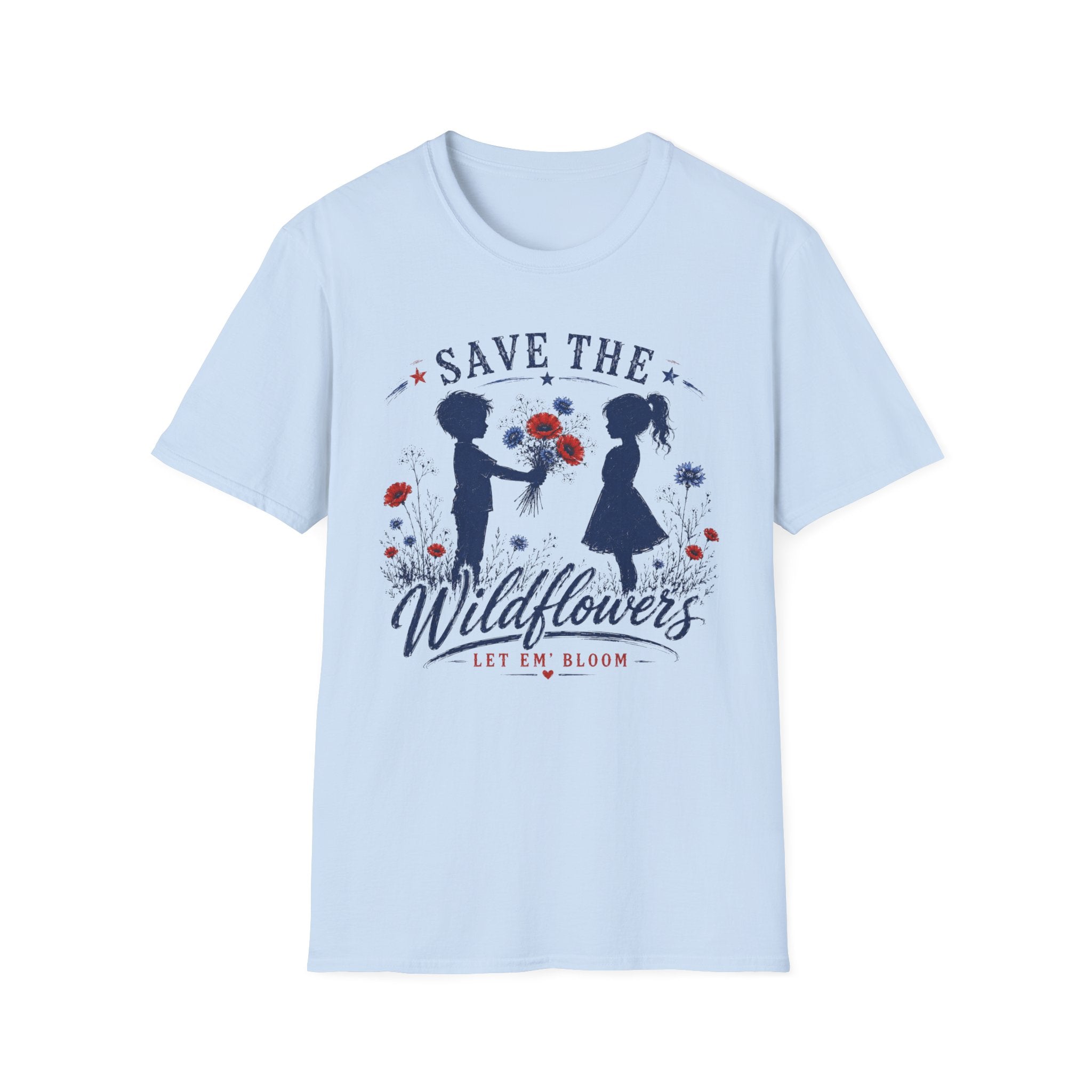 Save the Wildflowers T‑Shirt — Floral Conservation Tee