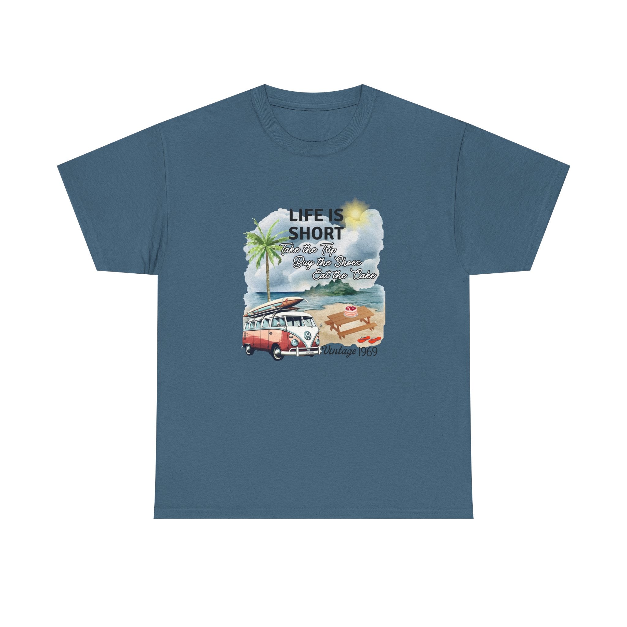 Life is Short - Unisex Heavy Cotton Tee