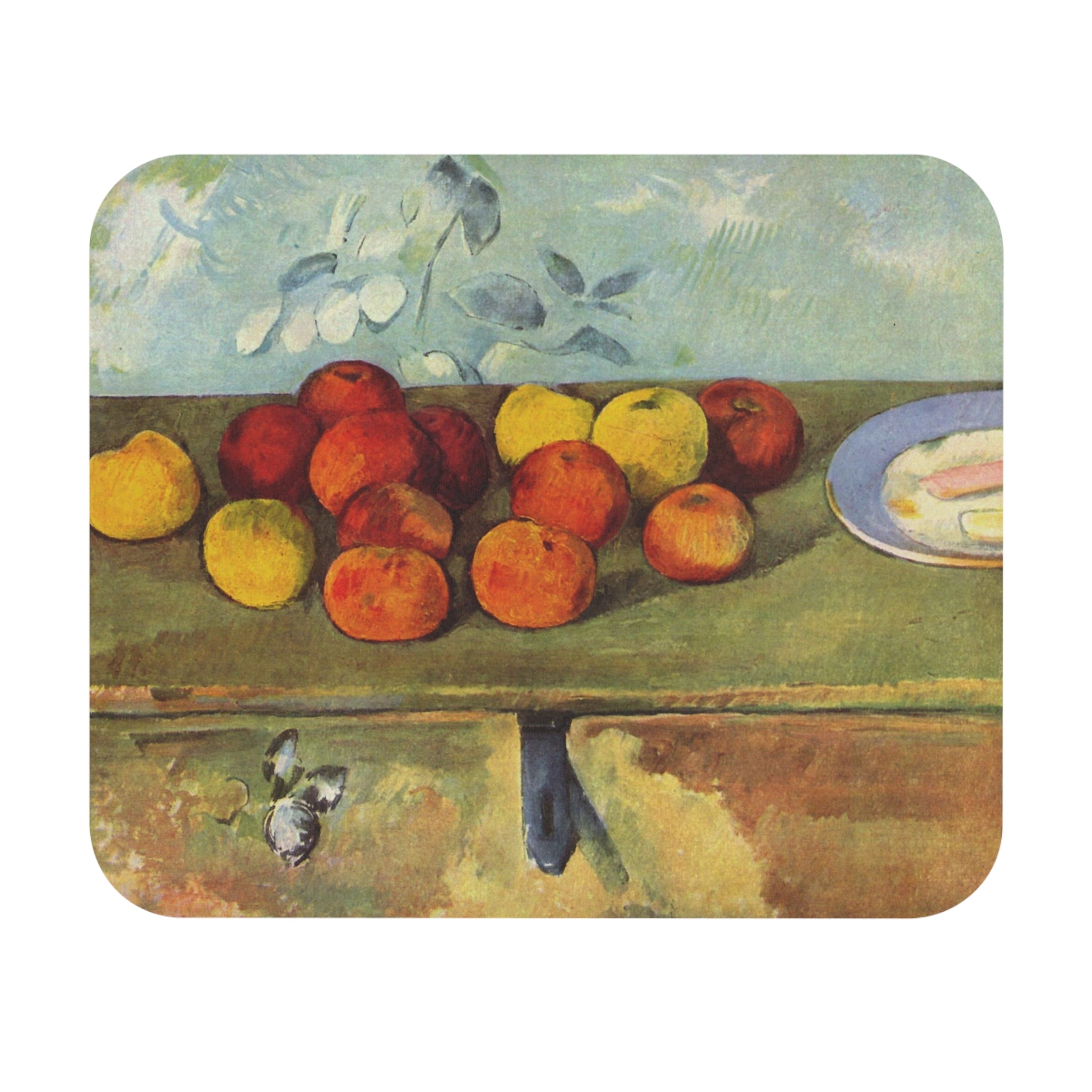 Apples & Biscuits - Paul Cezanne - Mouse Pad (Rectangle) - Spruced Roost