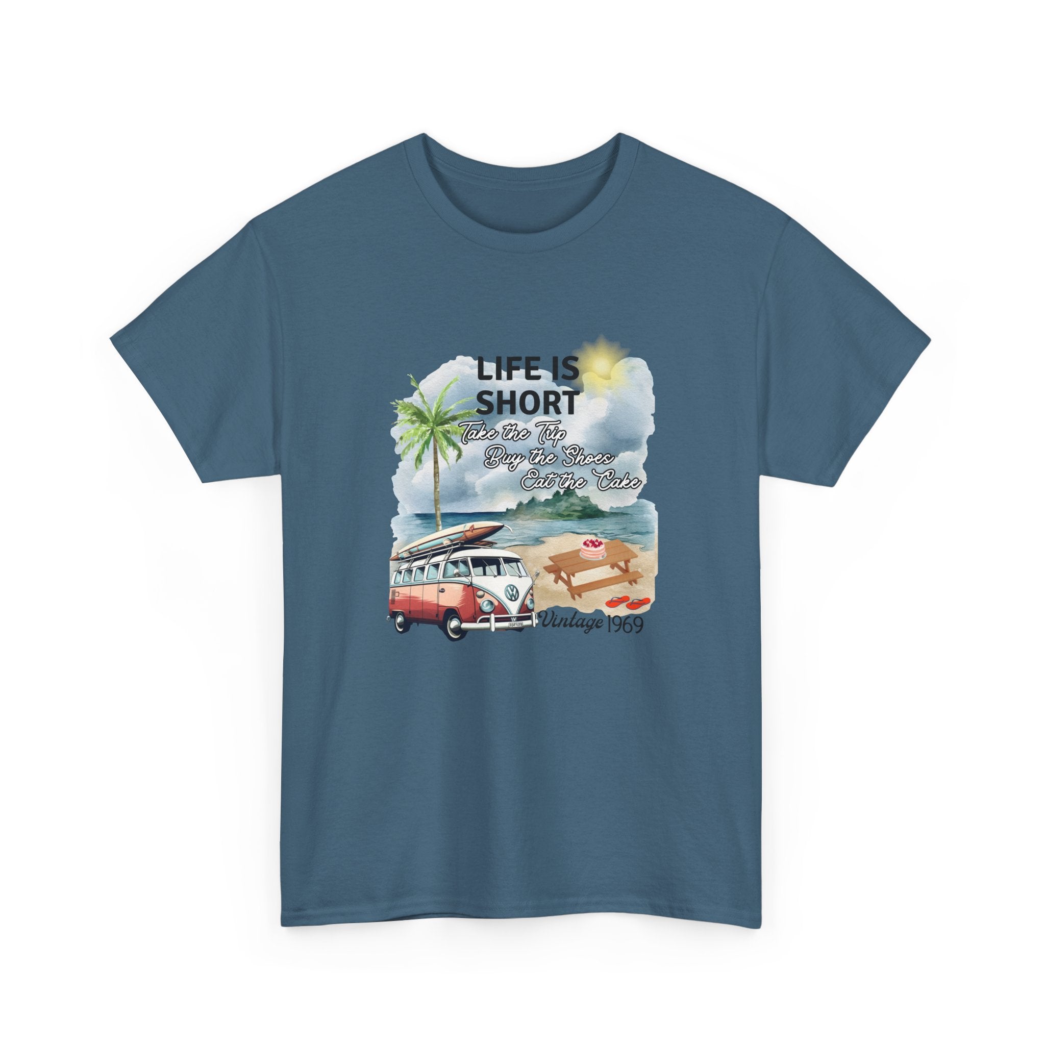 Life is Short - Unisex Heavy Cotton Tee