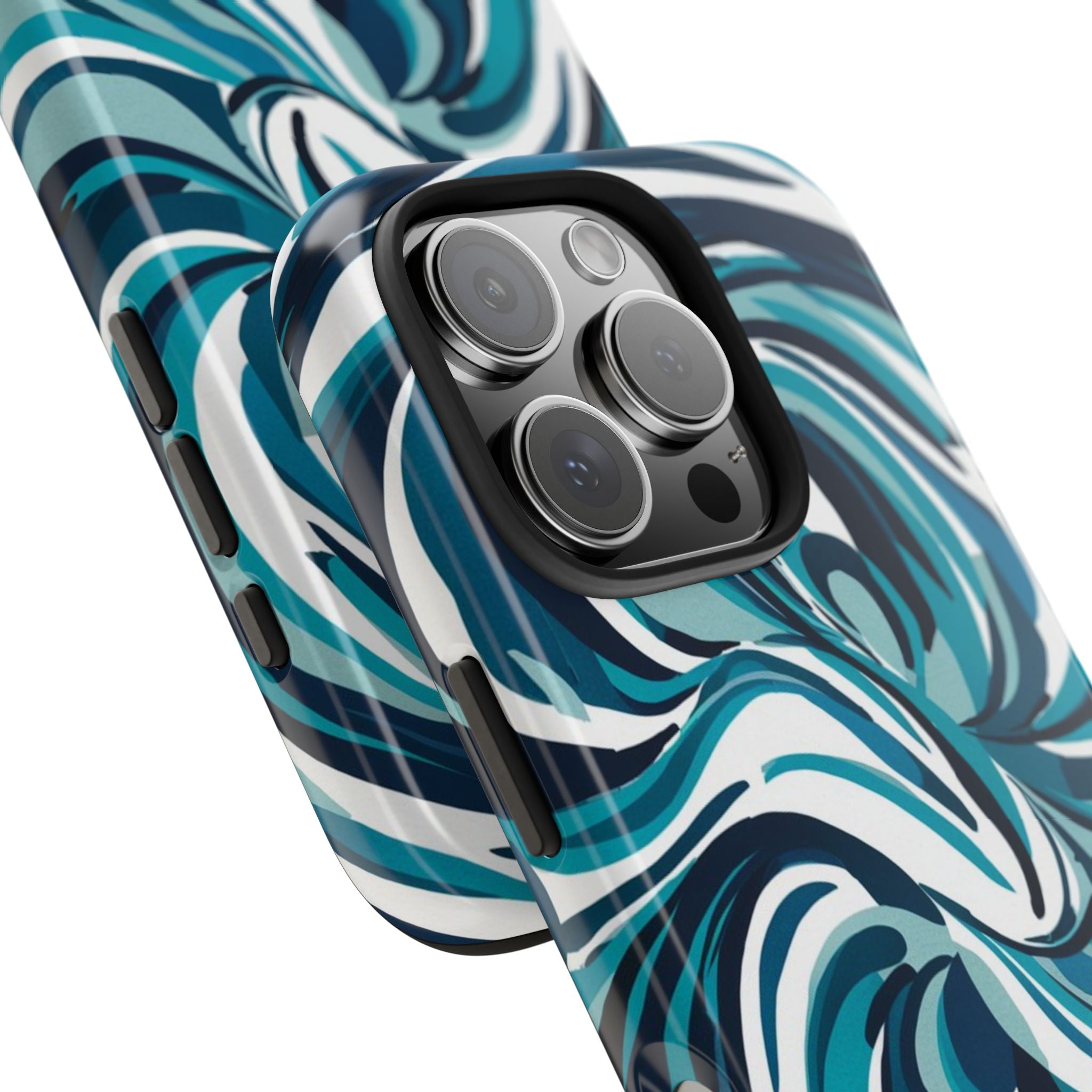 Churning Pacific Seas - Tough Case for iPhone 14, 15, 16 - Spruced Roost