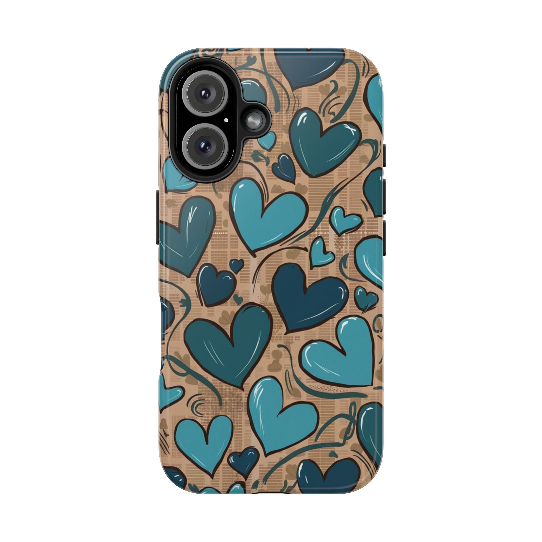 Cora Azul - Tough Case for iPhone 14, 15, 16 - Spruced Roost