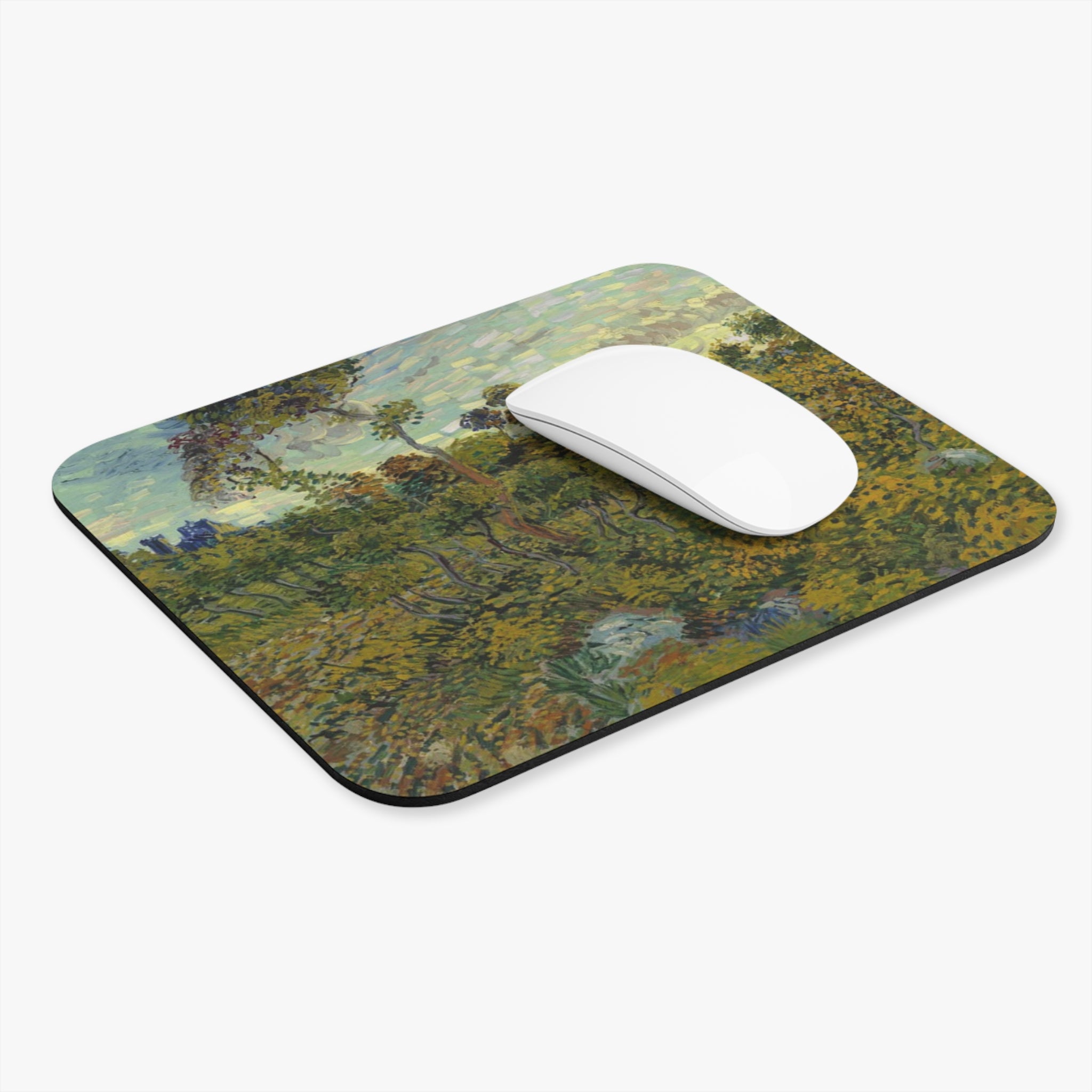 Sunset at Montmajour - Vincent Van Gogh - Mouse pad (Rectangle) - Spruced Roost