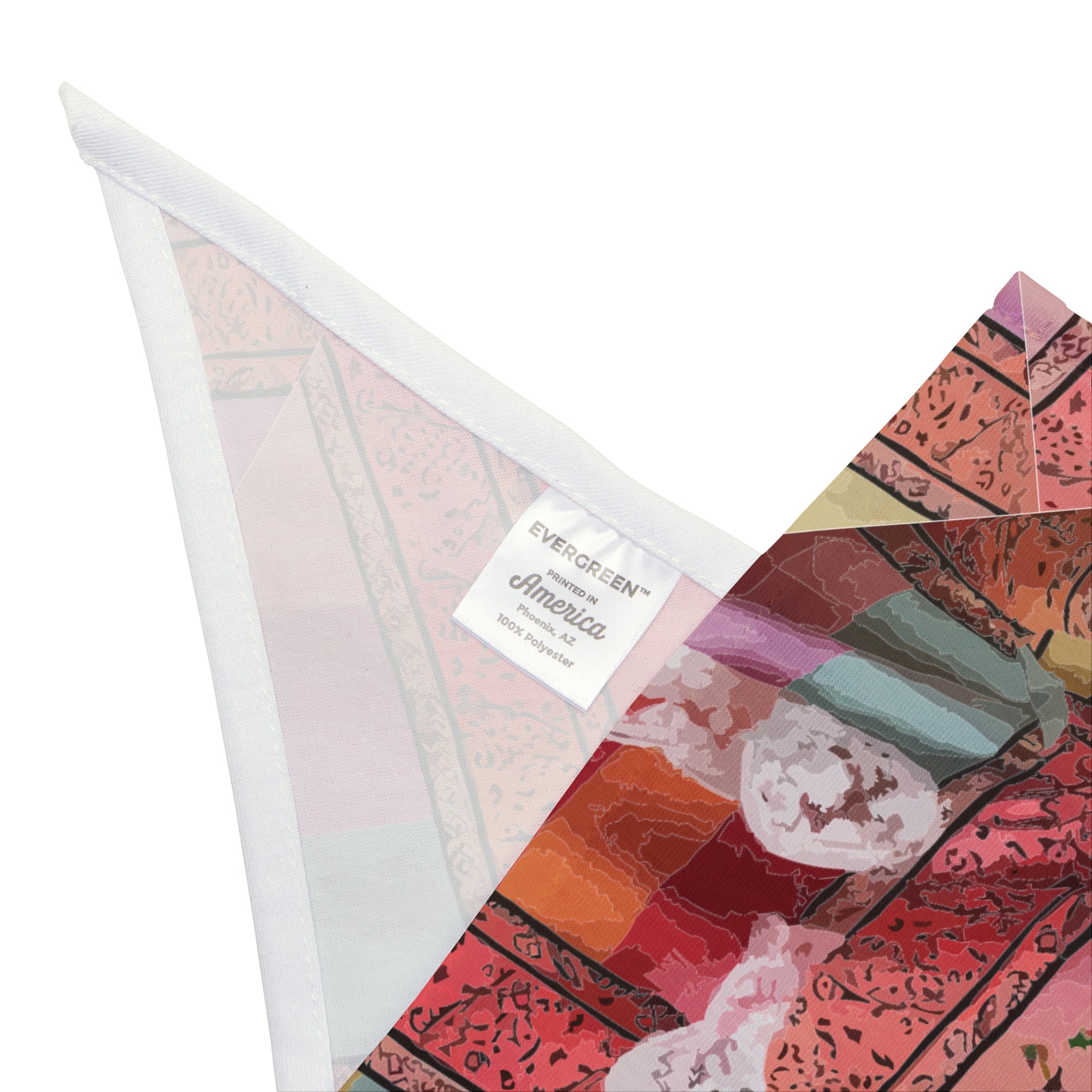 Madras Lace Pet Bandana