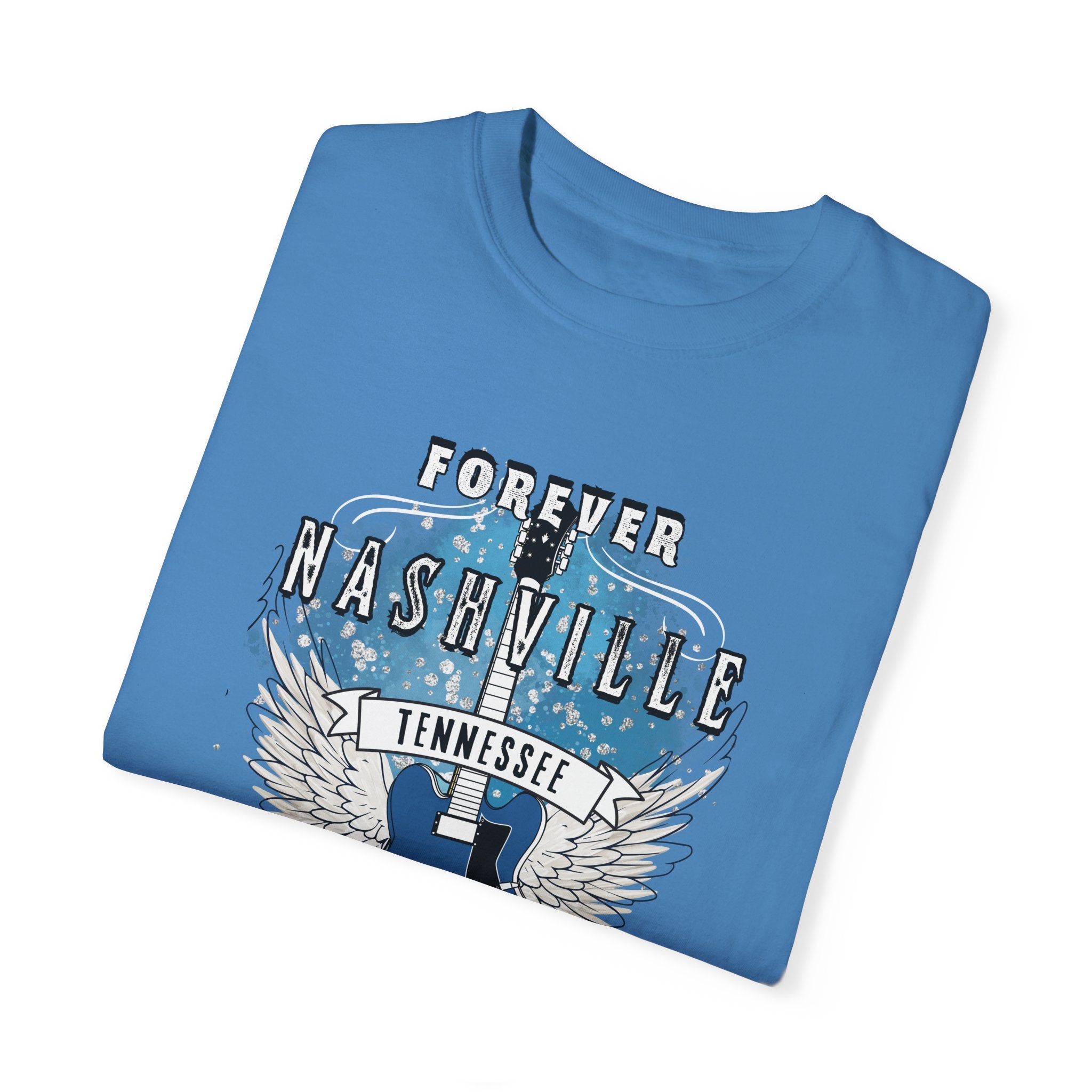 Forever Nashville Garment-Dyed Comfort Colors T-shirt - S-4XL