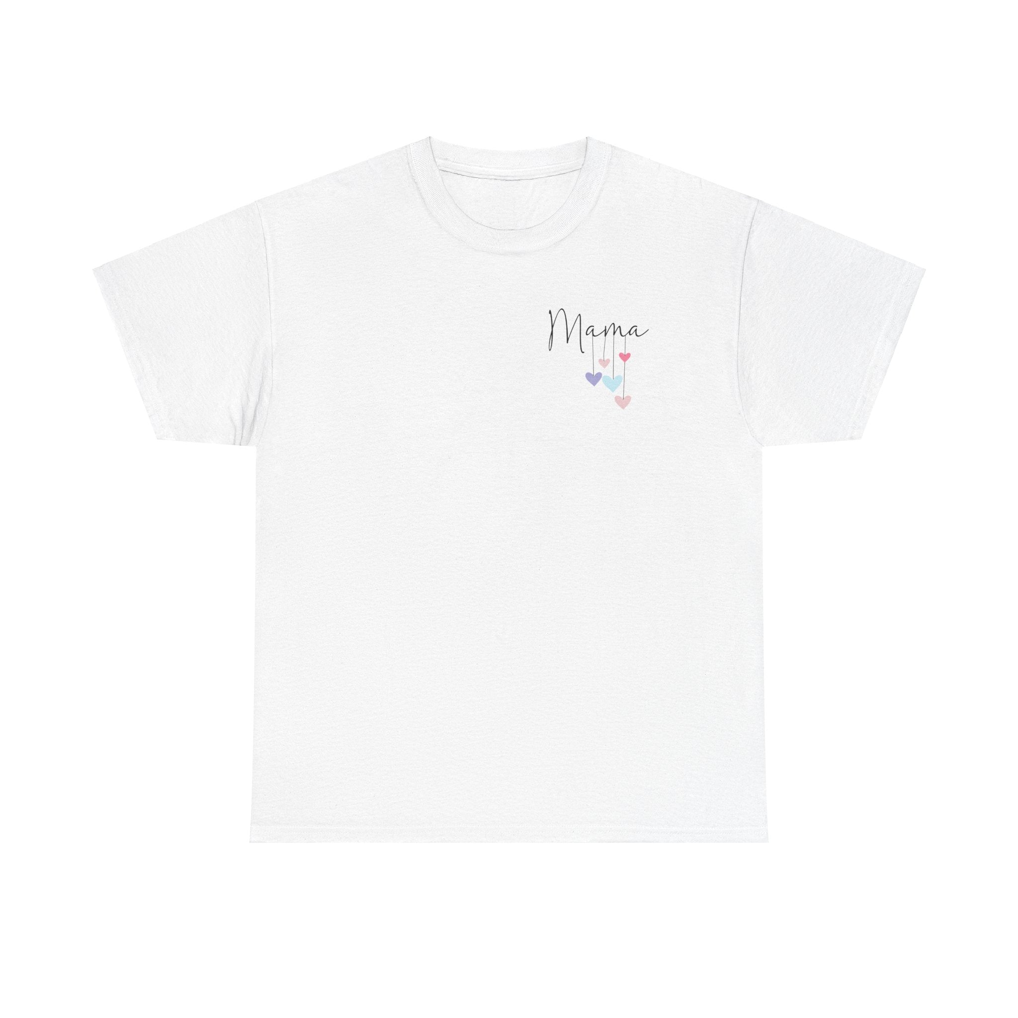 Mama Hearts on a String - Unisex Heavy Cotton Tee