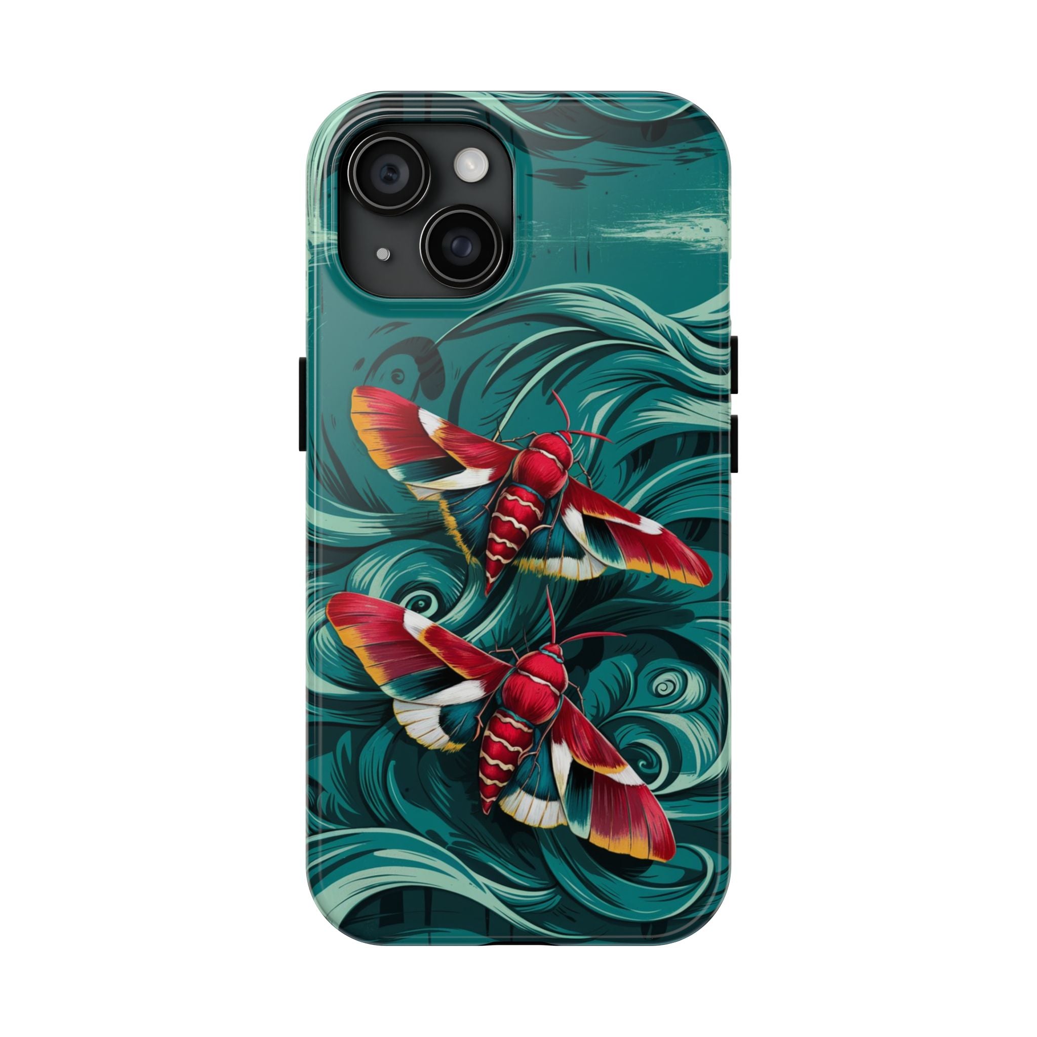 Asian Moth - Tough Case for iPhone 14, 15, 16 - Spruced Roost