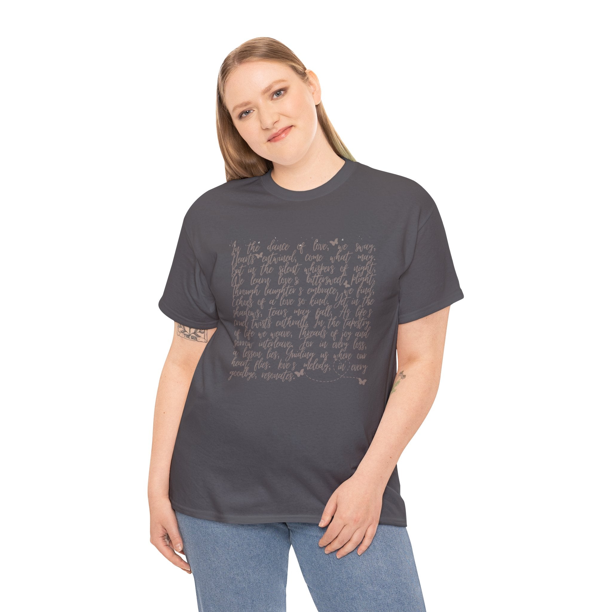 Love Story - Unisex Heavy Cotton Tee - Spruced Roost