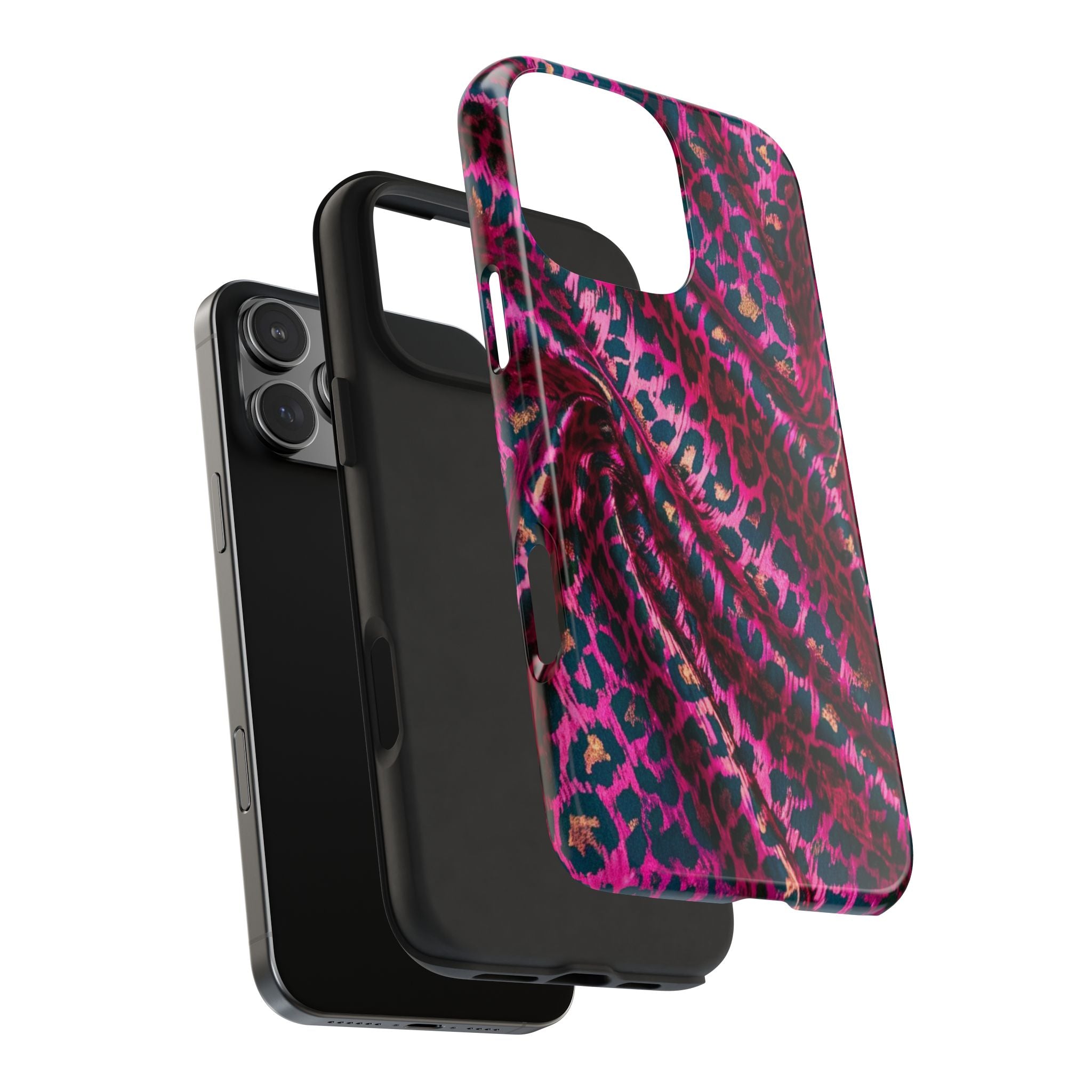 Leopard Lame' - Tough Case for iPhone 14, 15, 16