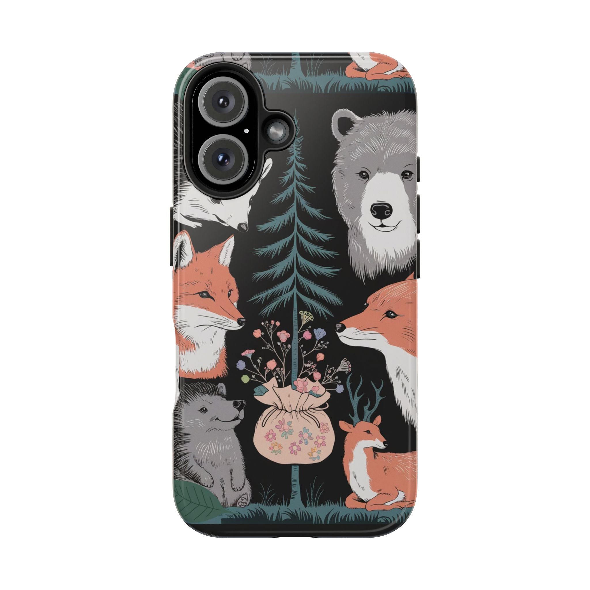 Forest Bumpkins - Tough Case for iPhone 14, 15, 16 - Spruced Roost