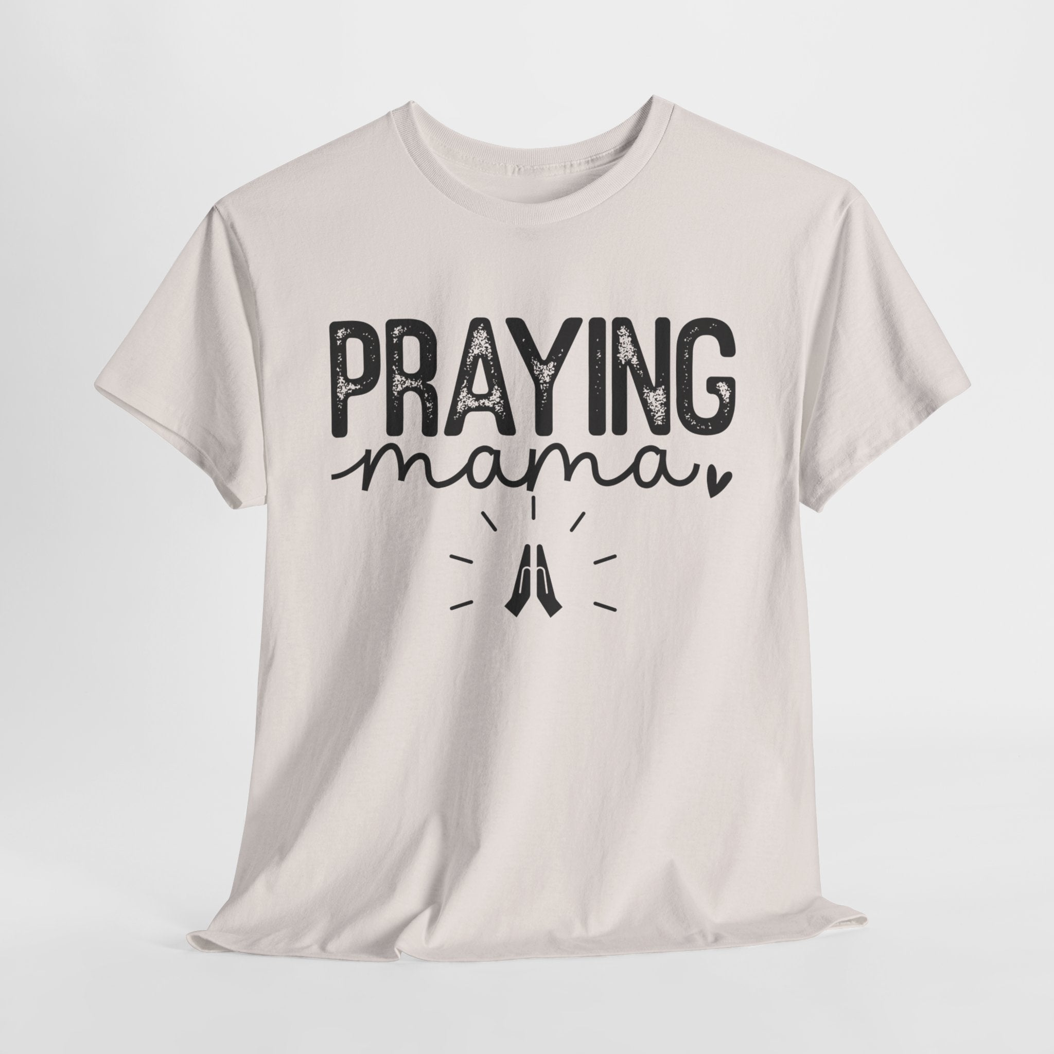 Praying Mama Black Unisex Heavy Cotton Tee - Spruced Roost
