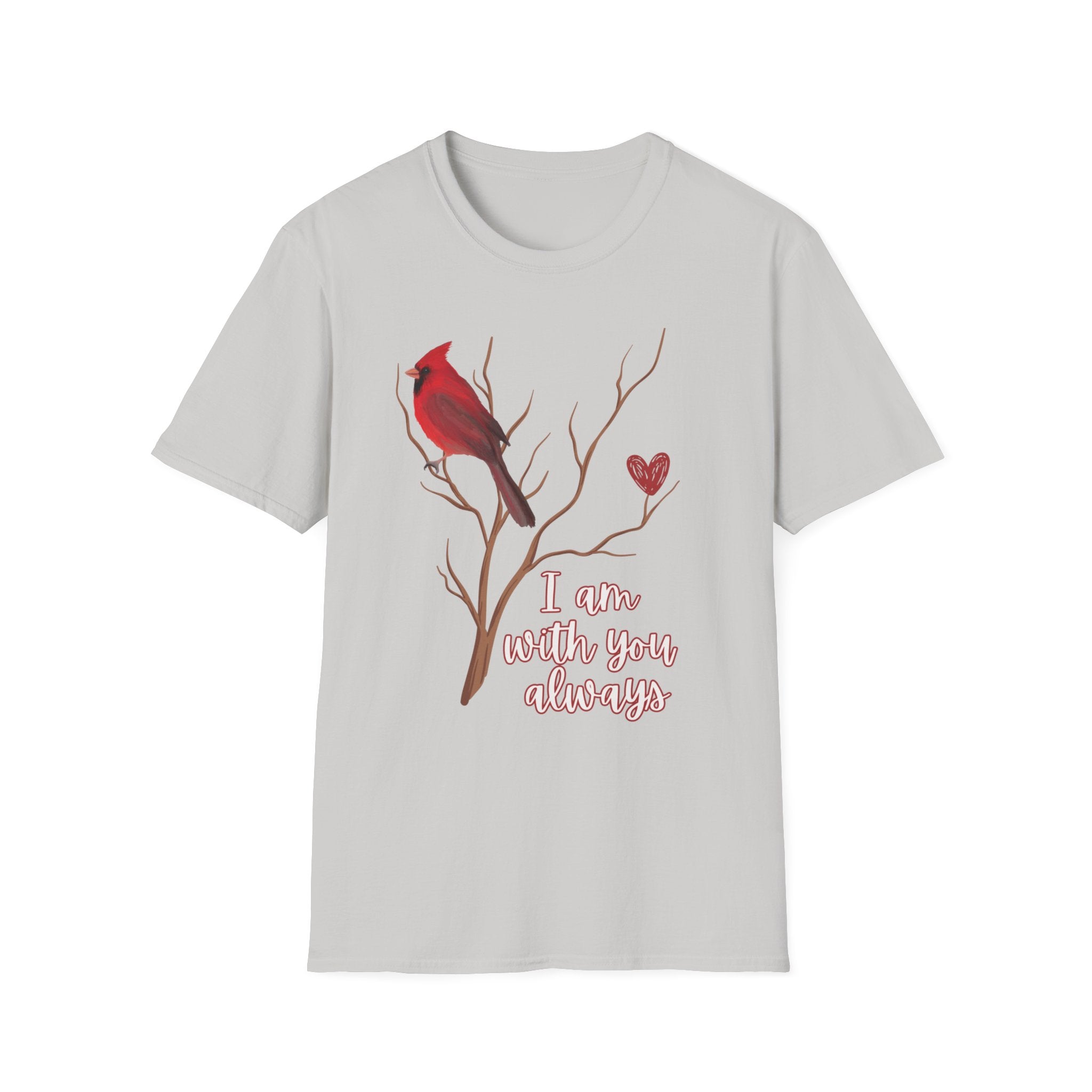 I am with you Always - Unisex Softstyle T-Shirt - Spruced Roost