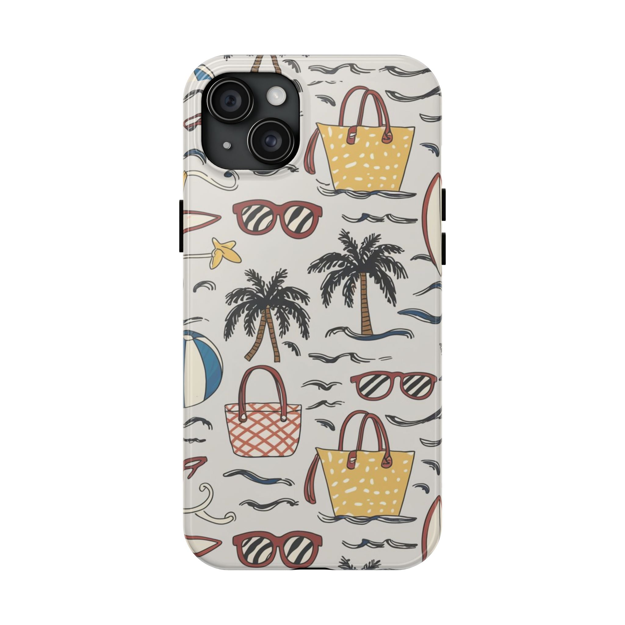 Santa Monica Beach - Tough Case for iPhone 14, 15, 16 - Spruced Roost