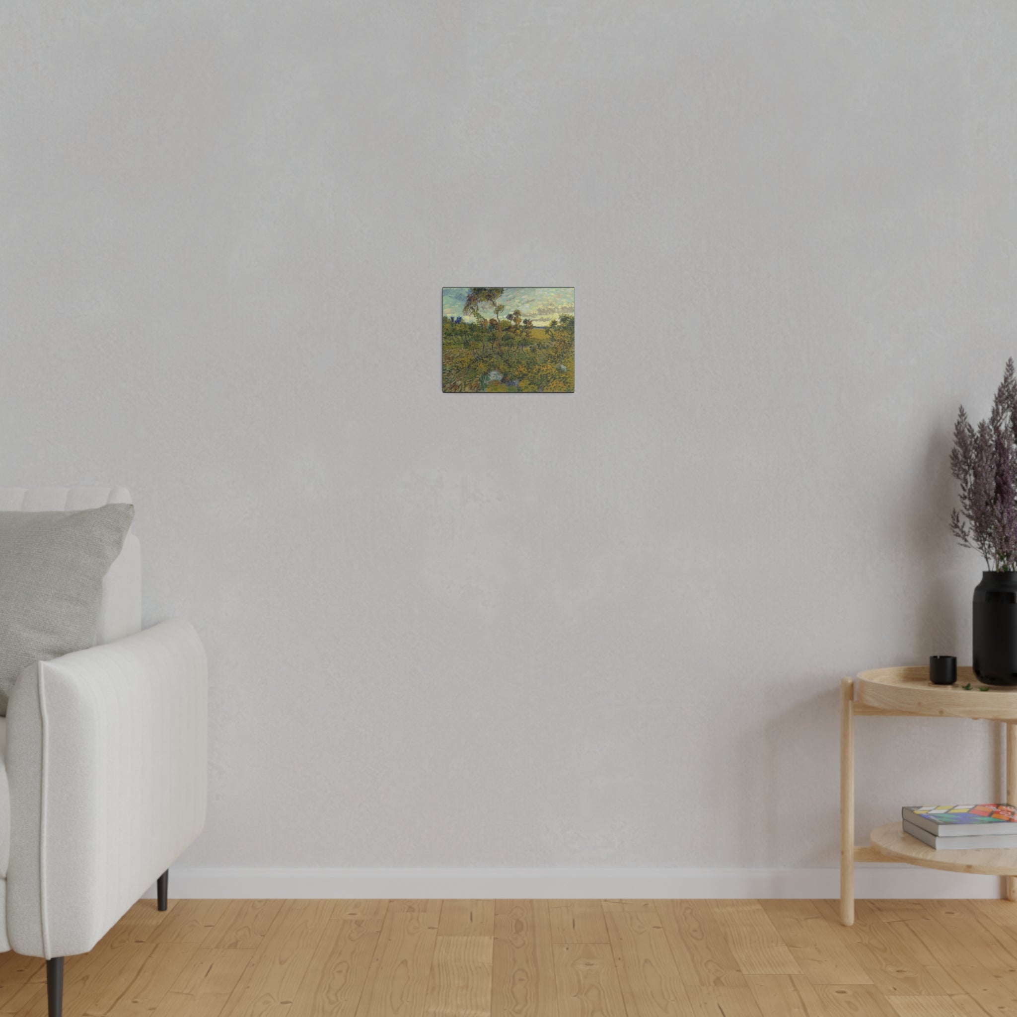 Sunset at Montmajour Vincent van Gogh - Matte Canvas 0.75" - Spruced Roost