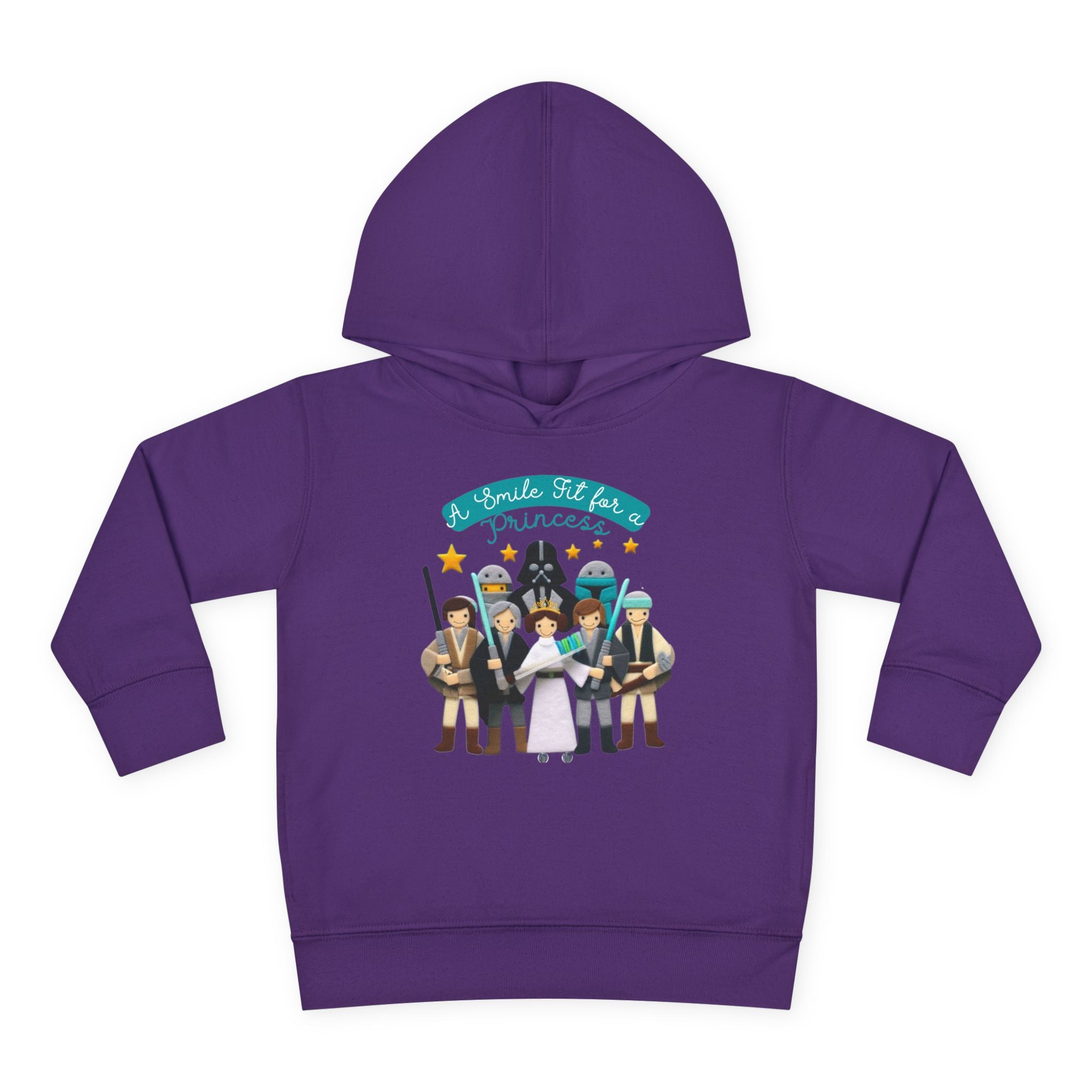 A Smile fit for a Princess - Toddler Pullover Fleece Hoodie