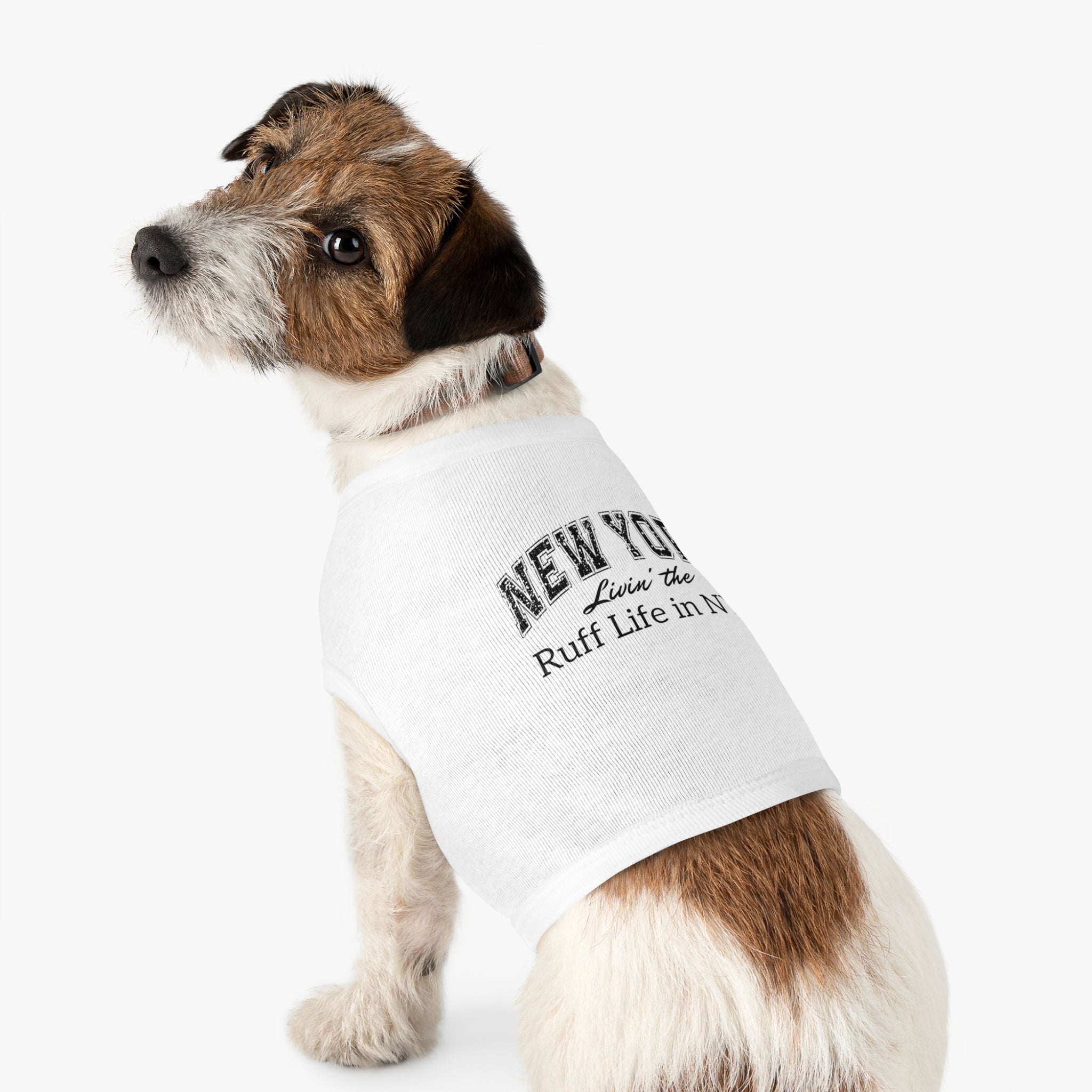 Ruff Life in New York - Stylish and Playful Dog Shirt