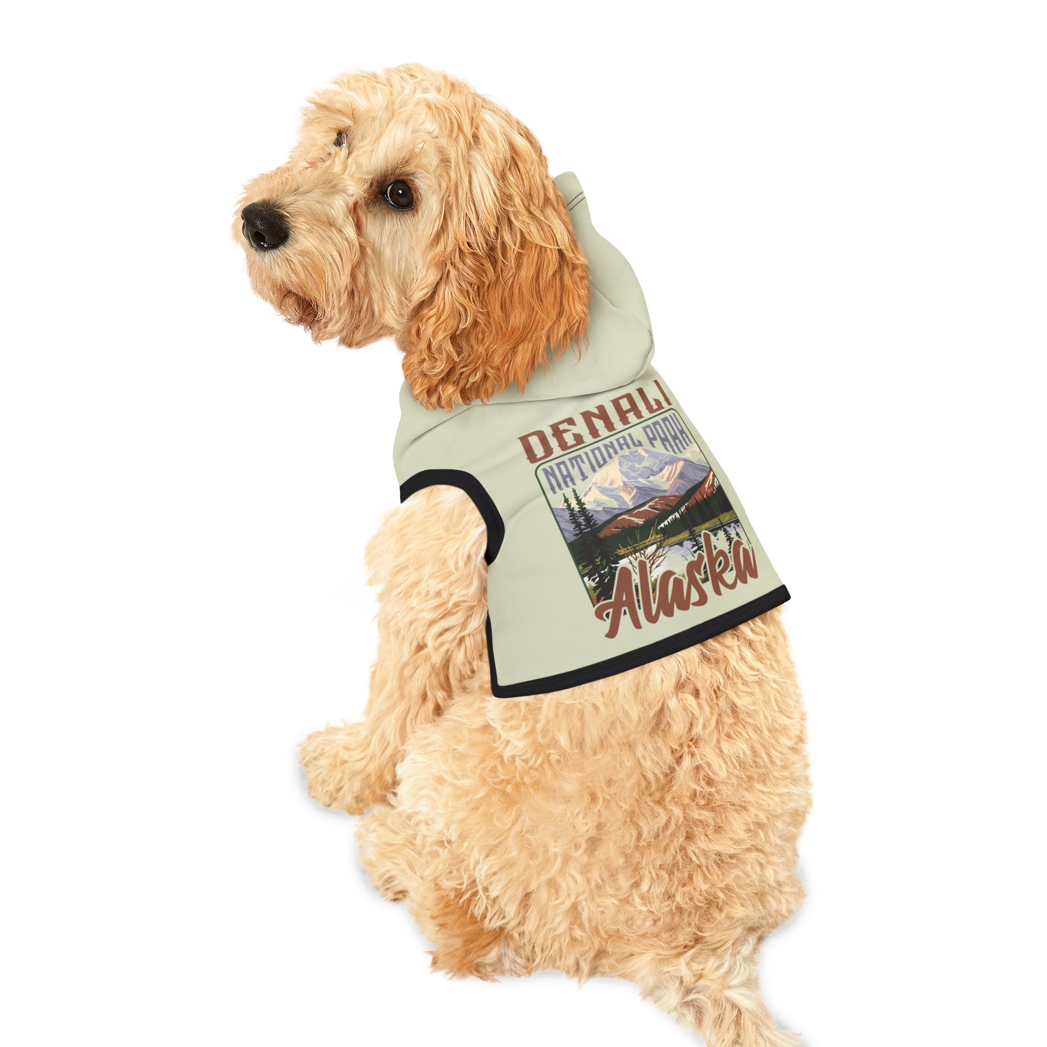 Denali National Park Alaska - Pet Hoodie