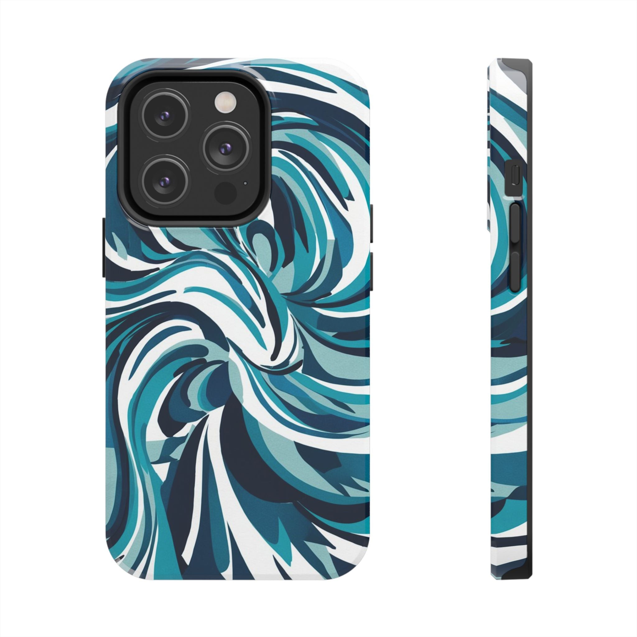 Churning Pacific Seas - Tough Case for iPhone 14, 15, 16