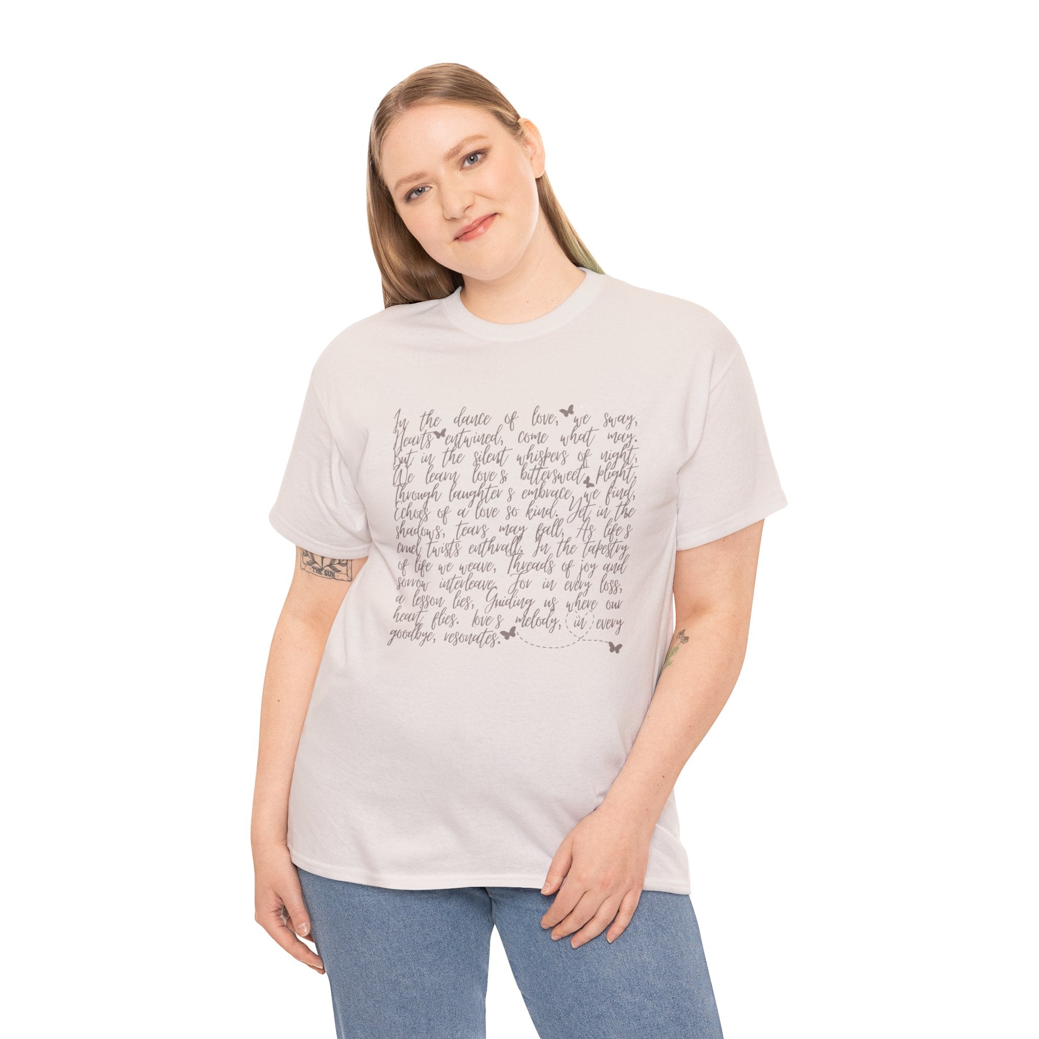 Love Story - Unisex Heavy Cotton Tee - Spruced Roost