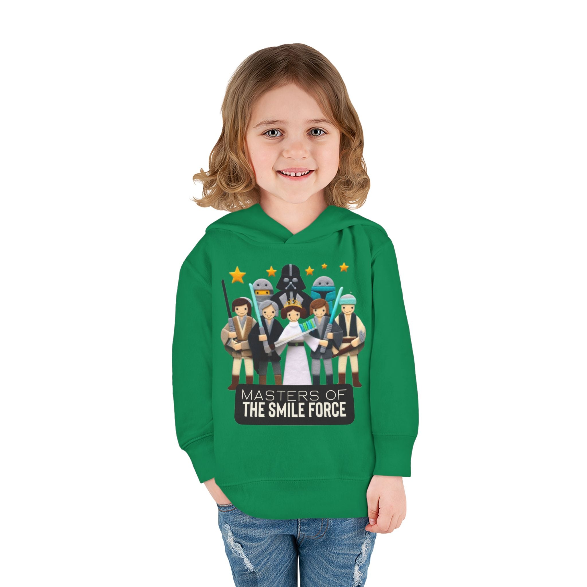 Masters of the smile force - Pullover Fleece Hoodie