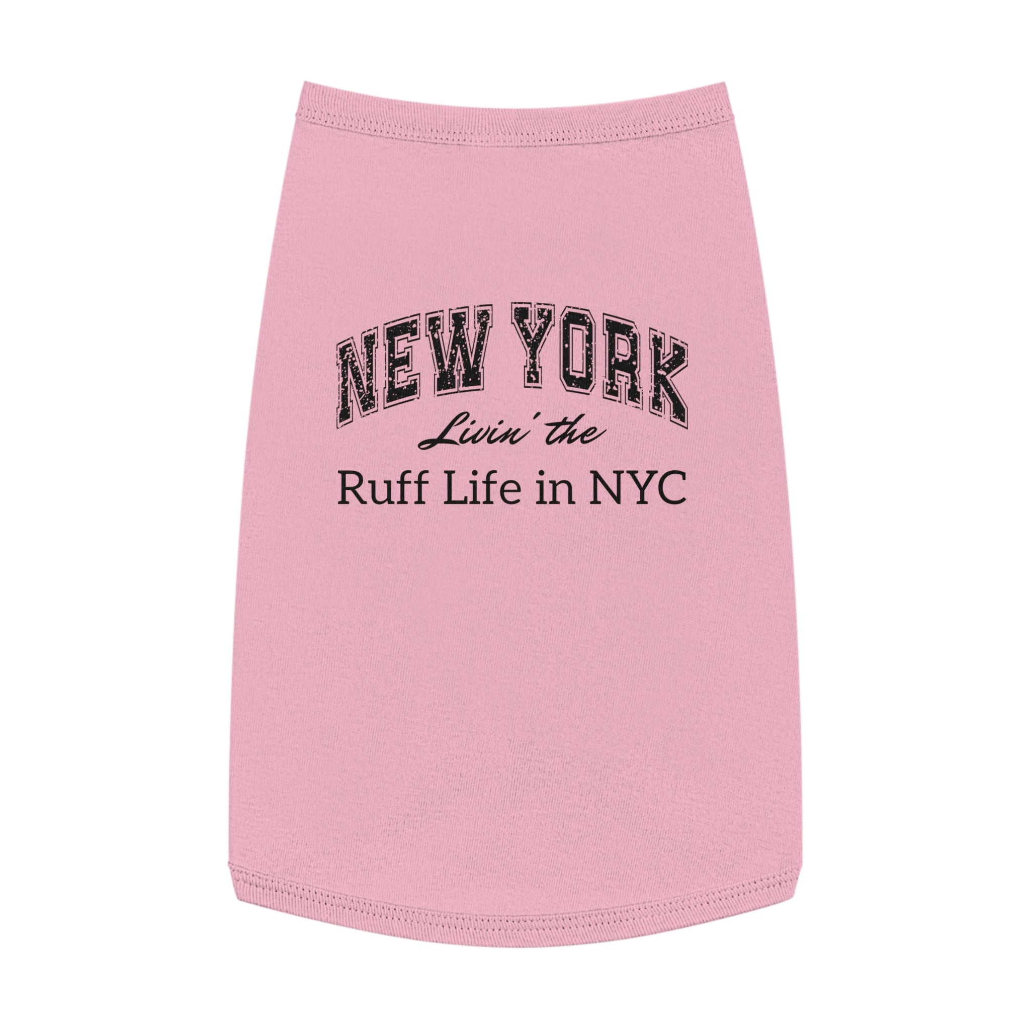 Ruff Life in New York - Stylish and Playful Dog Shirt