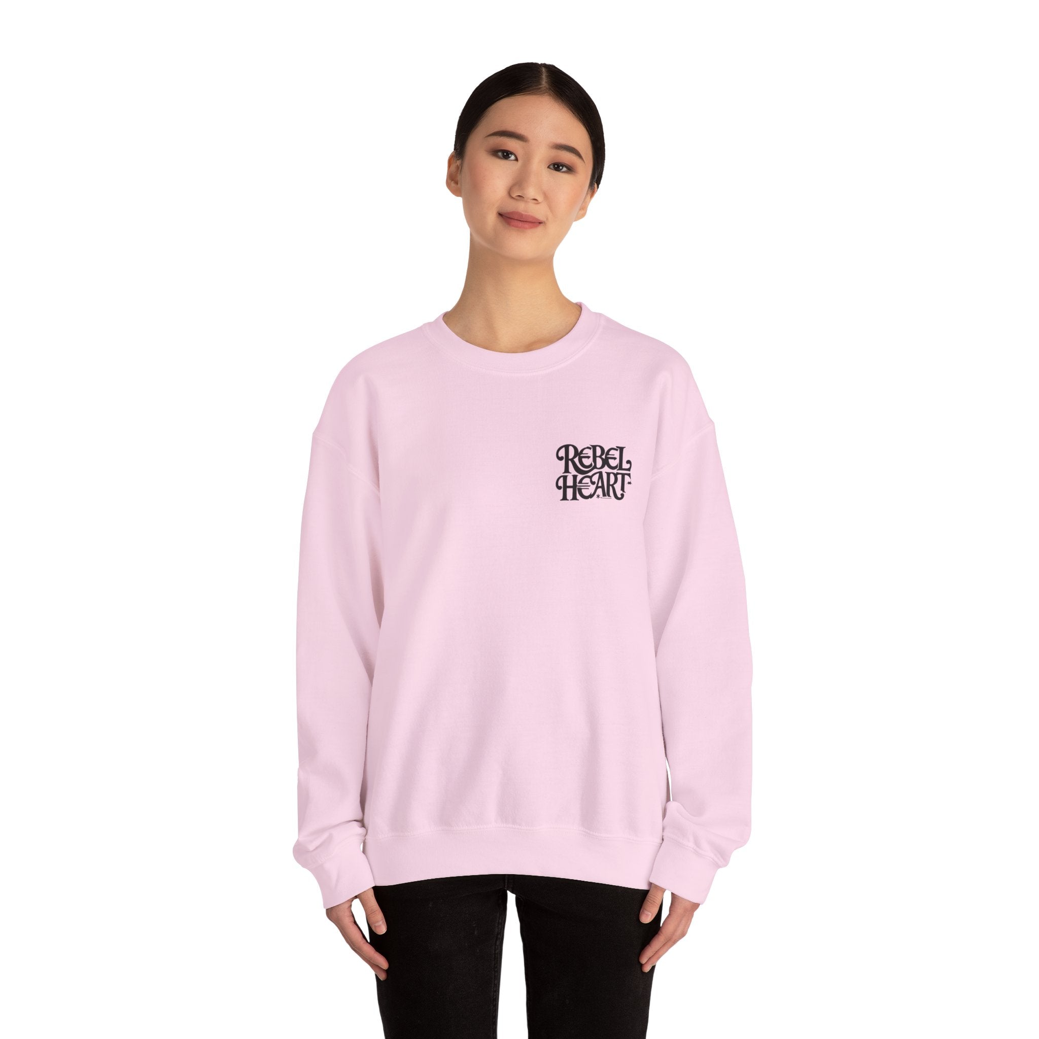 Rebel Heart - Unisex Heavy Blend™ Crewneck Sweatshirt for Everyday Wear