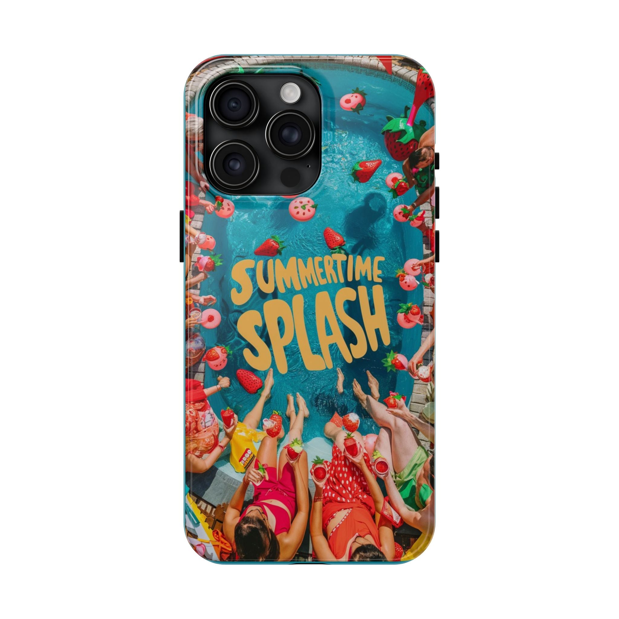 Summertime Splash - Tough Case for iPhone 14, 15, 16 - Spruced Roost