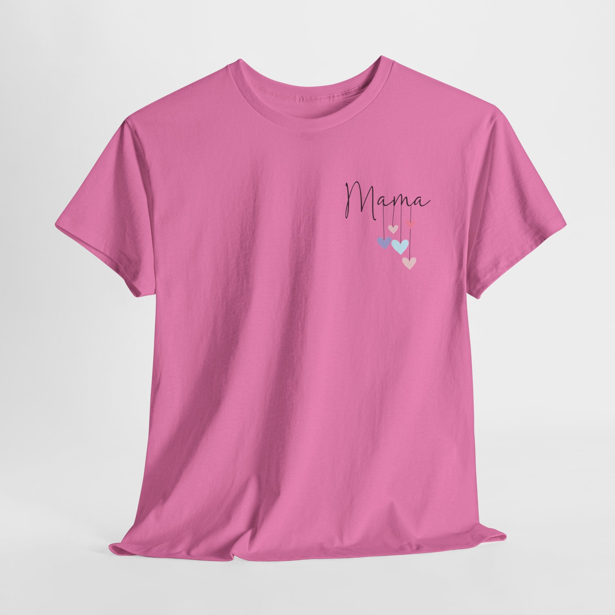 Mama Hearts on a String - Unisex Heavy Cotton Tee