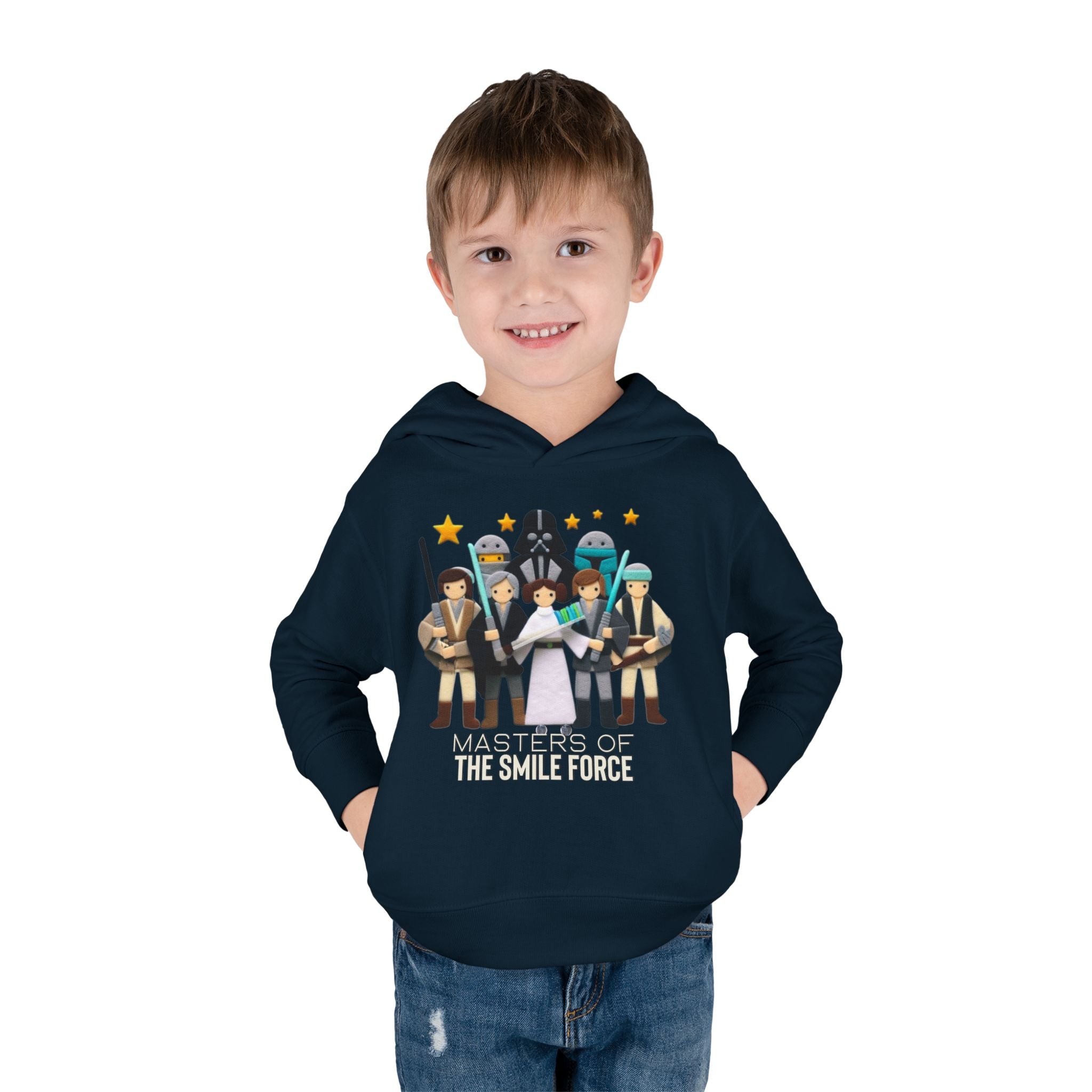 Masters of the smile force - Pullover Fleece Hoodie