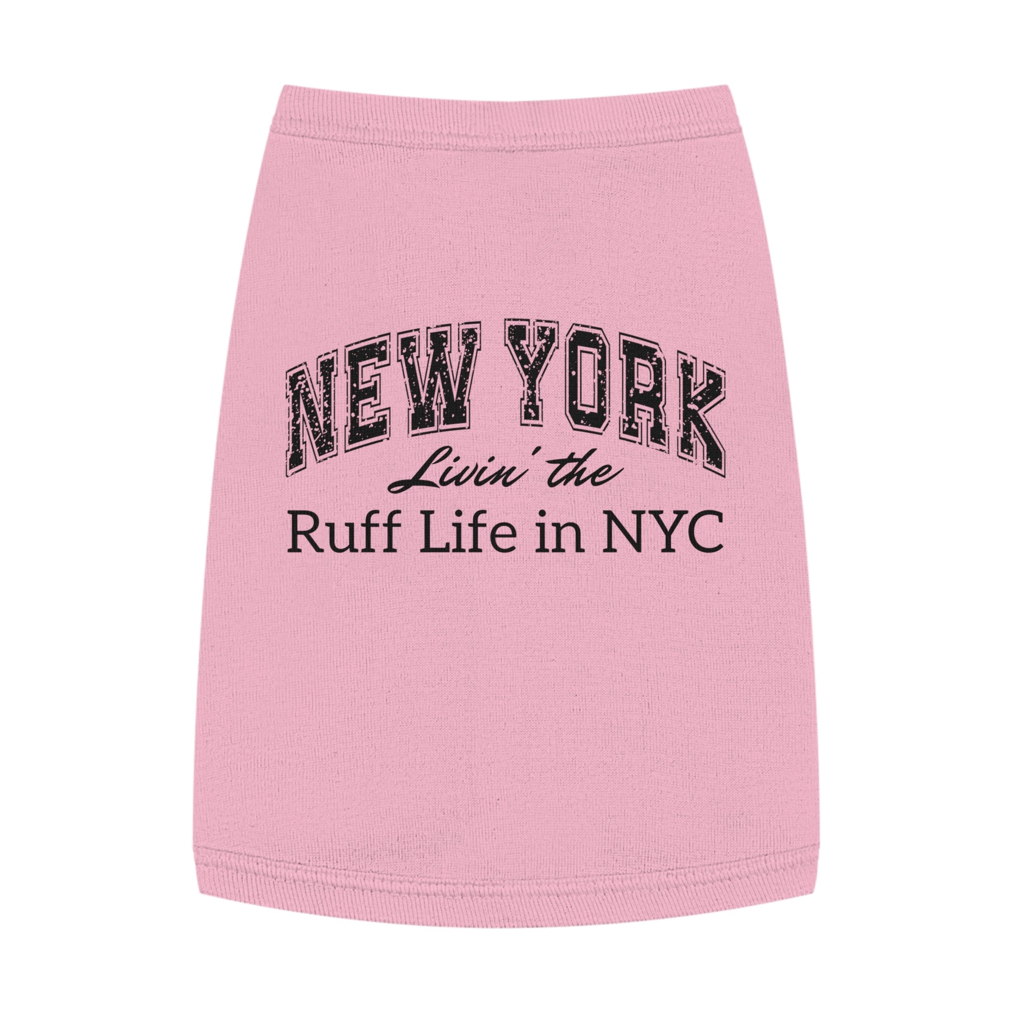 Ruff Life in New York - Stylish and Playful Dog Shirt