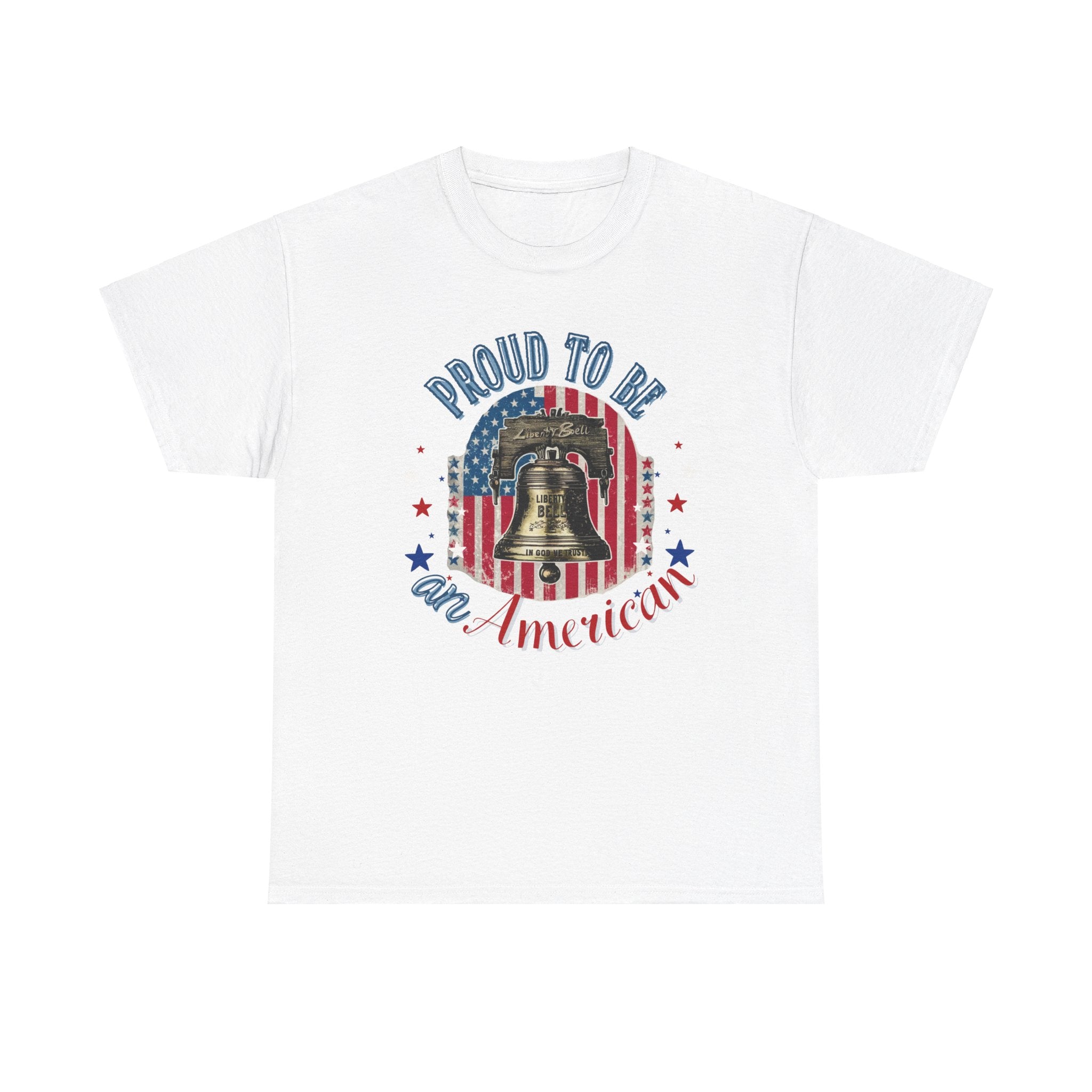 Proud to be an American - Men's Unisex Heavy Cotton Tee