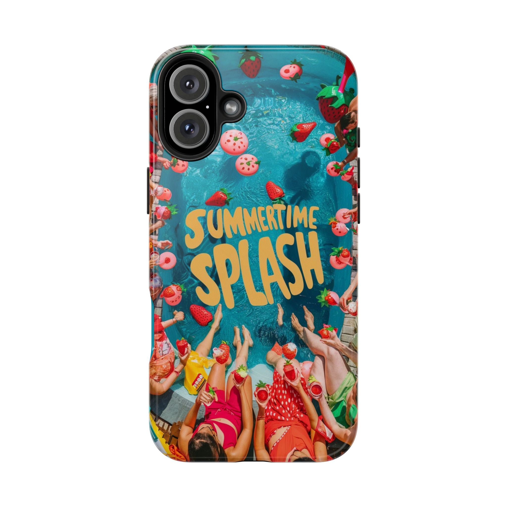 Summertime Splash - Tough Case for iPhone 14, 15, 16 - Spruced Roost