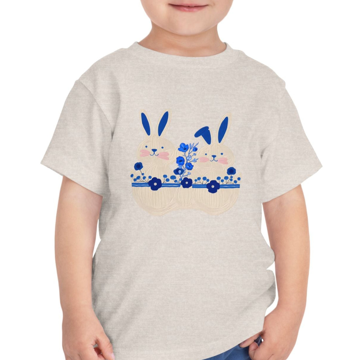Royal Bunnies Blue - Kids' T-Shirt - 2T, 3T, 4T, 5T