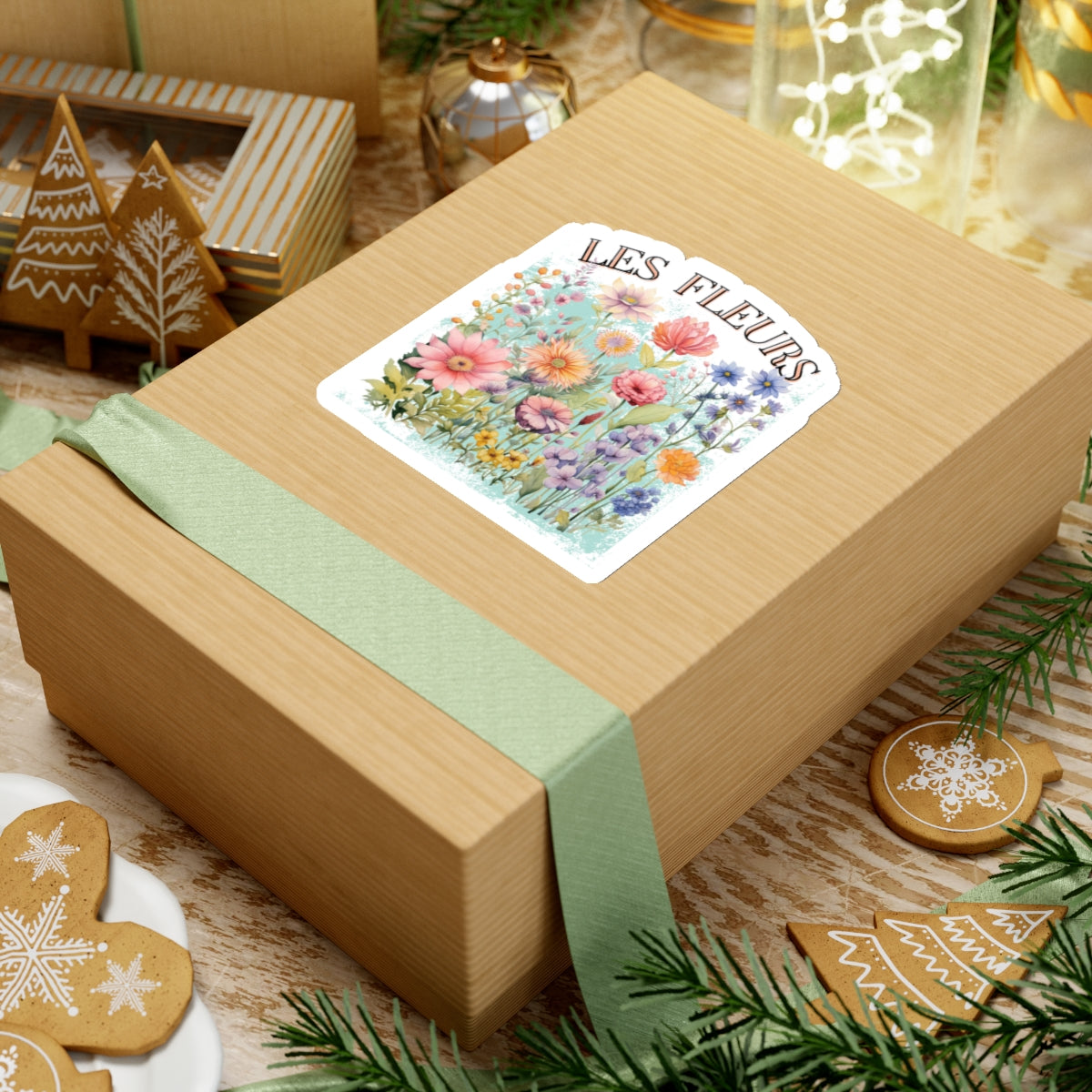 Les Gardin Les Fleurs Kiss-Cut Stickers