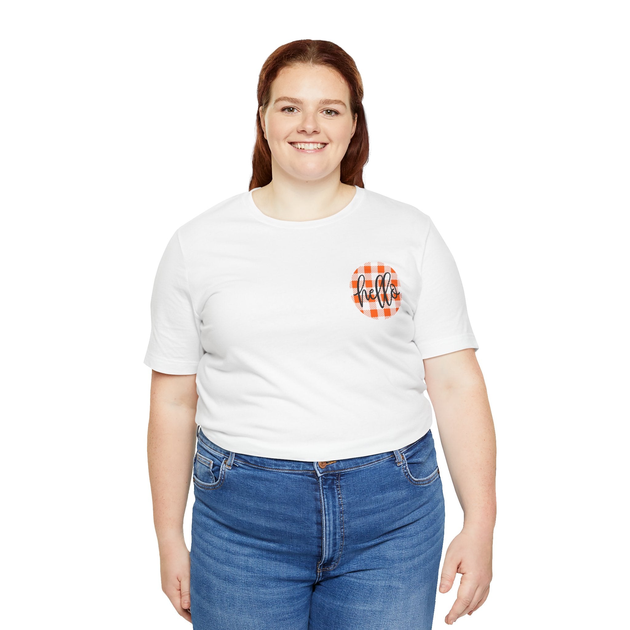 hello! Fall Shirt, Women's T-Shirt, Fall Tee