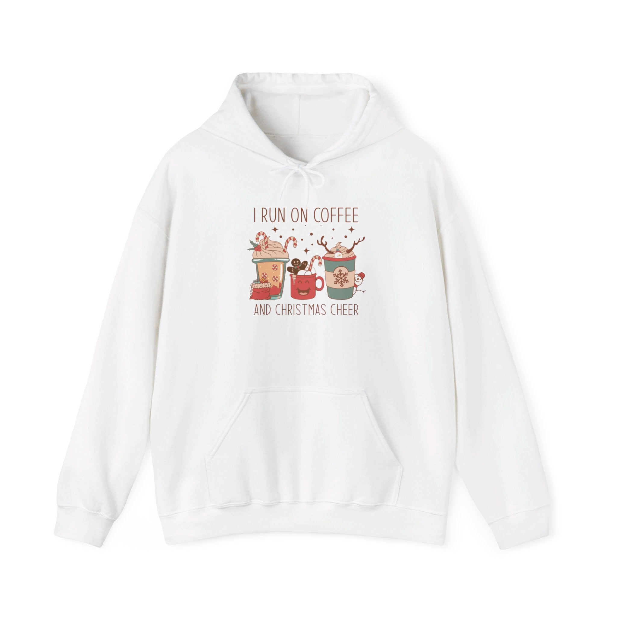 I run on Coffee - Unisex Heavy Blend™ Hooded Sweatshirt - Spruced Roost