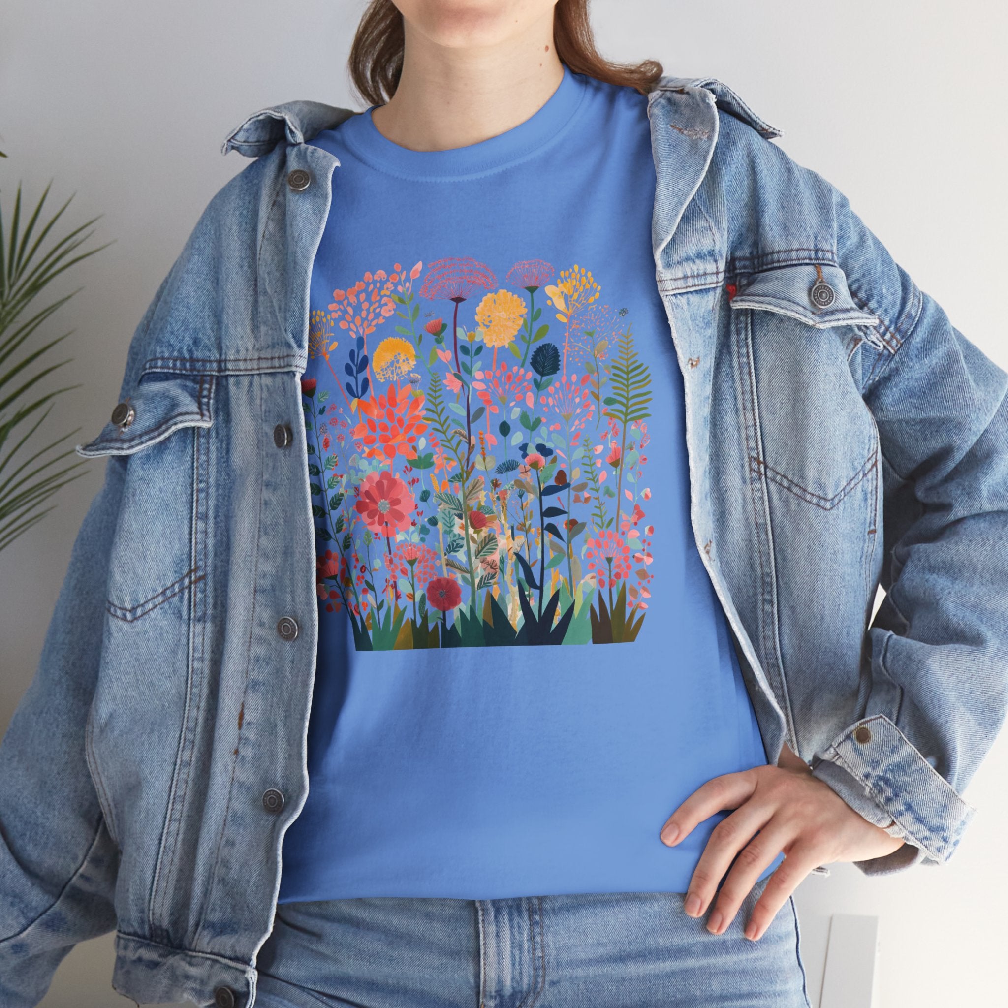 Bloomin' Wildflowers Heavy Cotton Tee -  Spring Celebrations