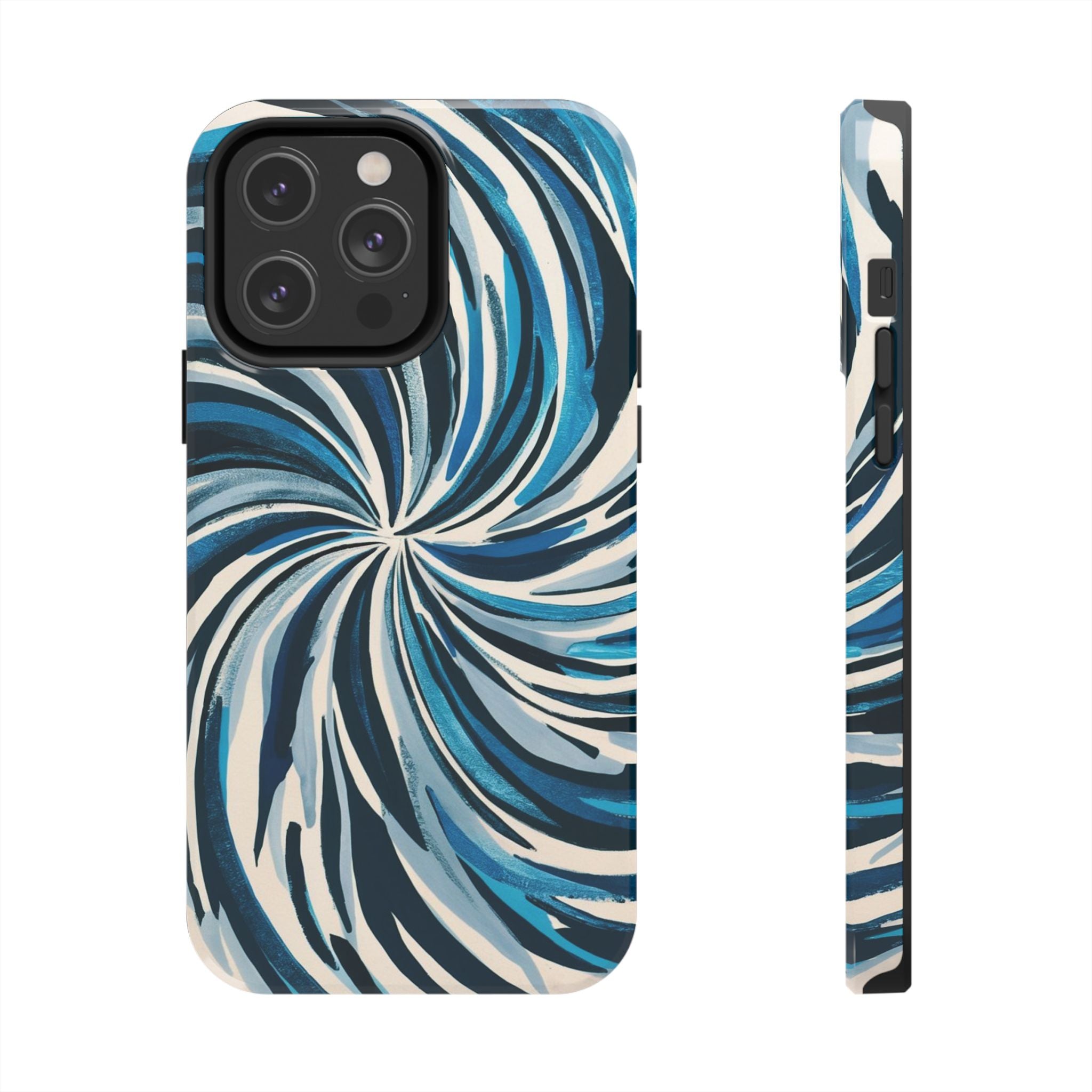 Whirpool - Tough Case for iPhone 14, 15, 16 - Spruced Roost